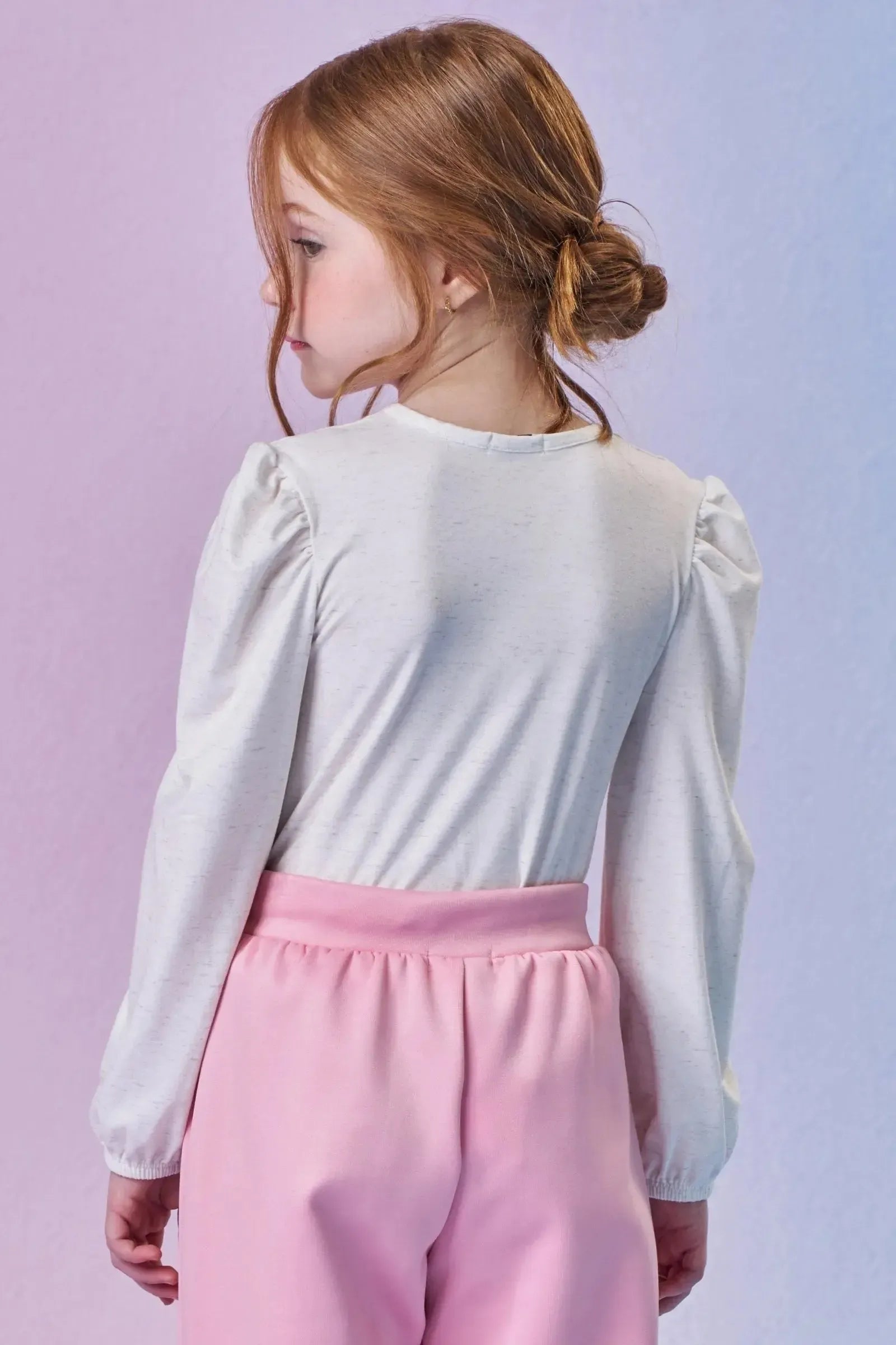 Blusa em Malha Comfy 89472 Infanti Infantil Menina