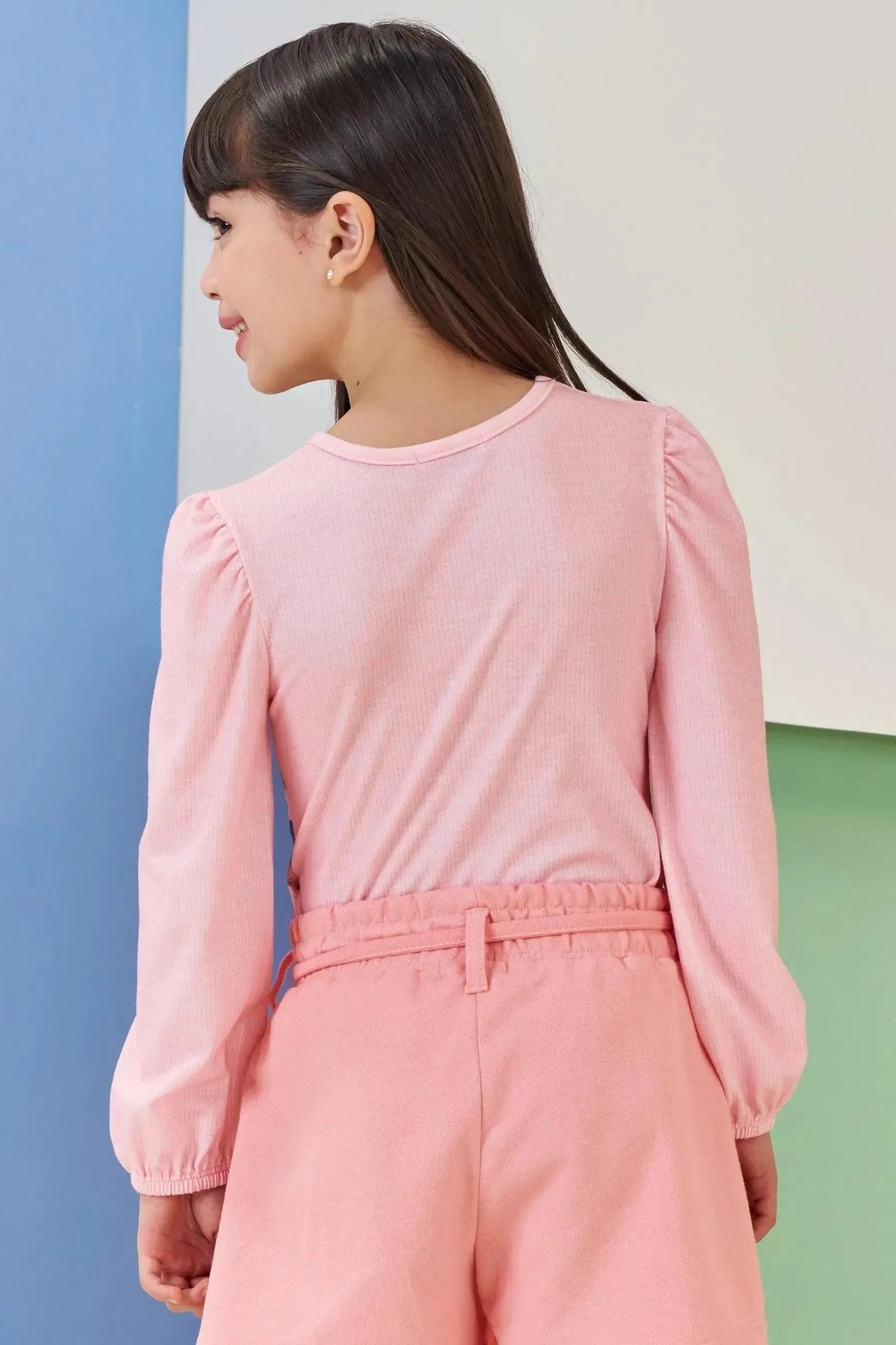 Blusa em Malha Fresh 89474 Infanti Infantil Menina