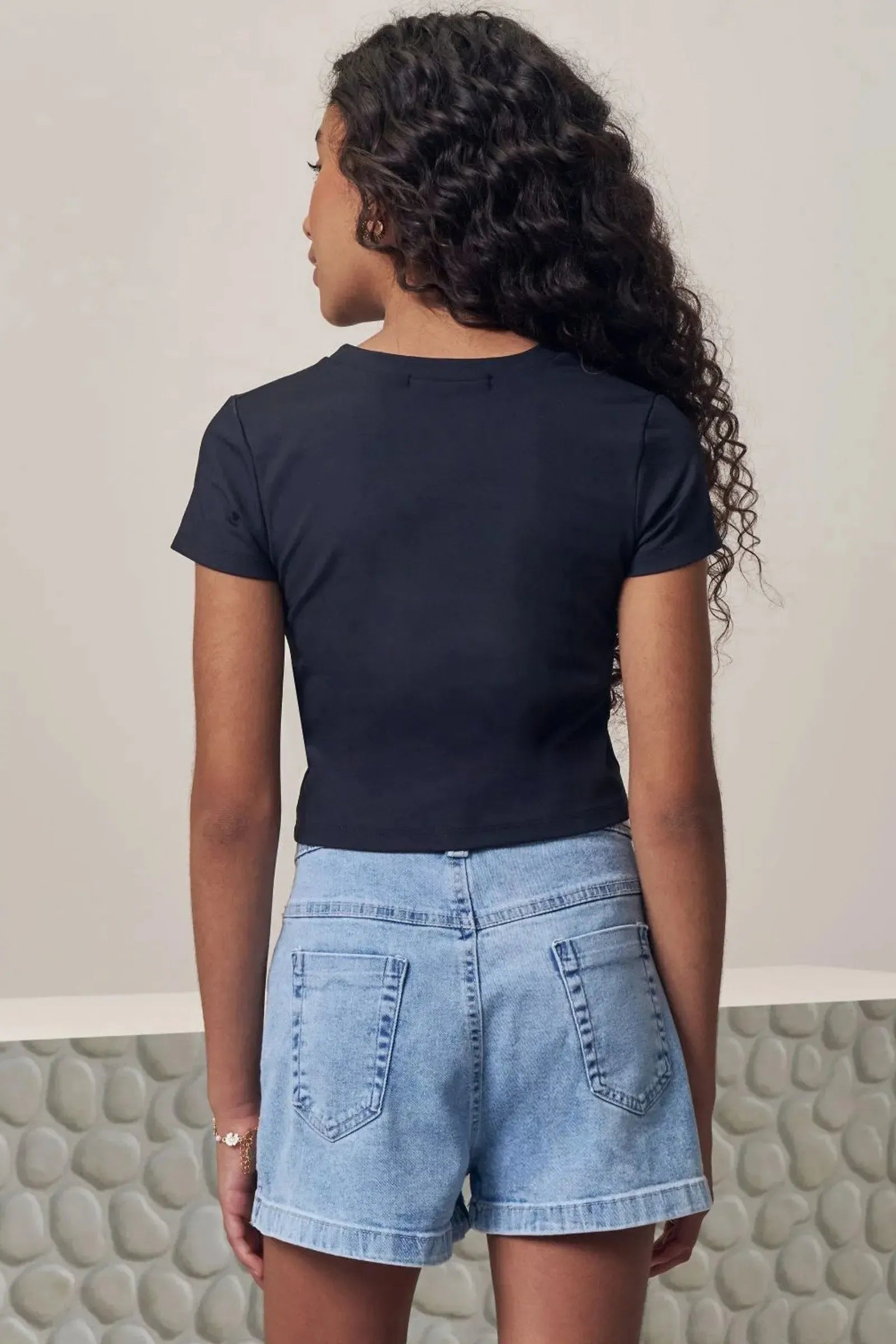 Blusa em Malha Poliamida com Proteção UV 50+ 97960 Lilimoon Teen Menina