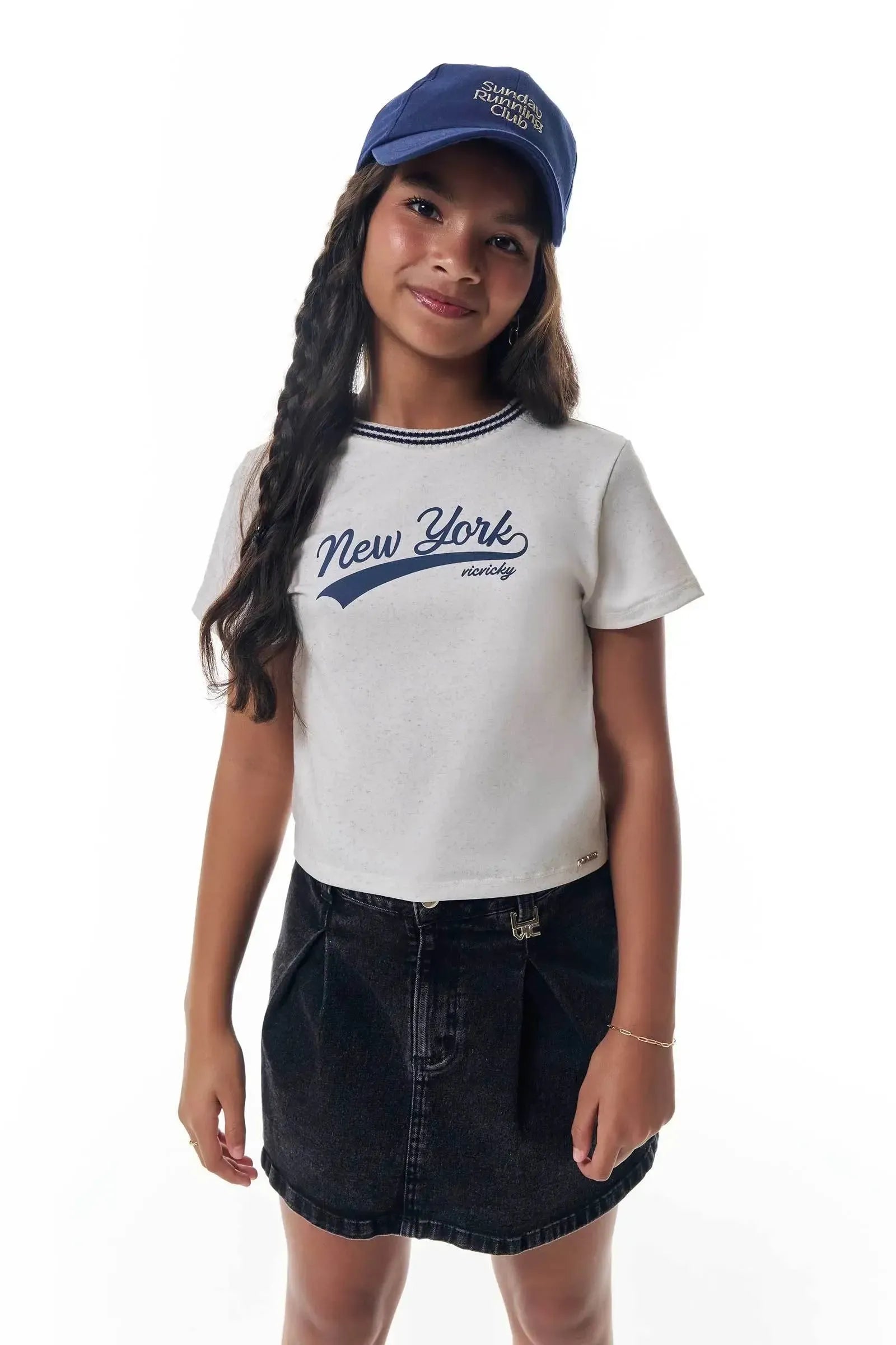 Blusa em Malha Power 95338 Vic&Vicky Teen Menina