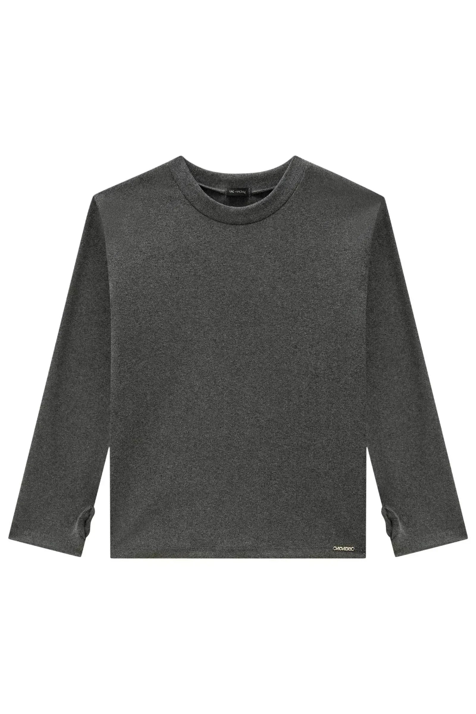 Blusa em Malha Tricô Luxo 90156 Vic&Vicky Teen Menina