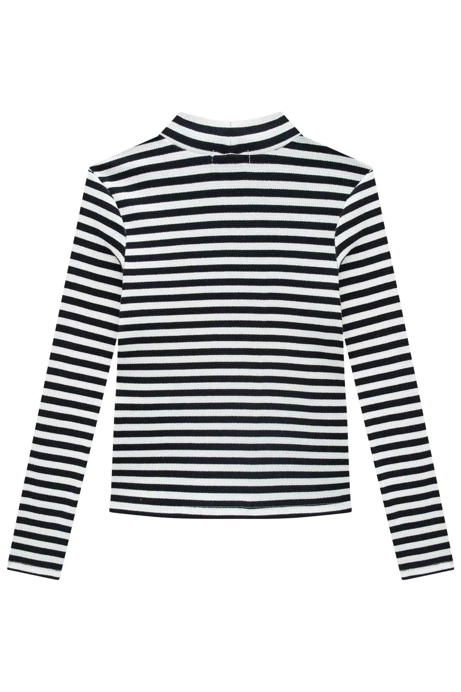 Blusa em Malha Waffle Listrada 89143 Lilimoon Teen Menina