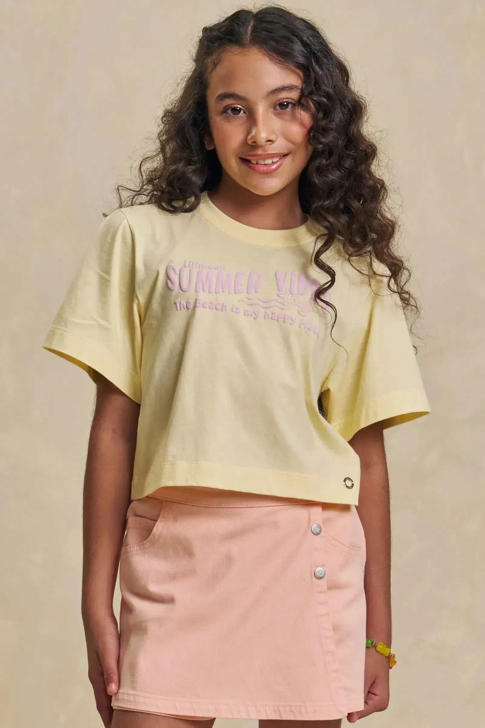 Blusa em Meia Malha 94620 Lilimoon Teen Menina