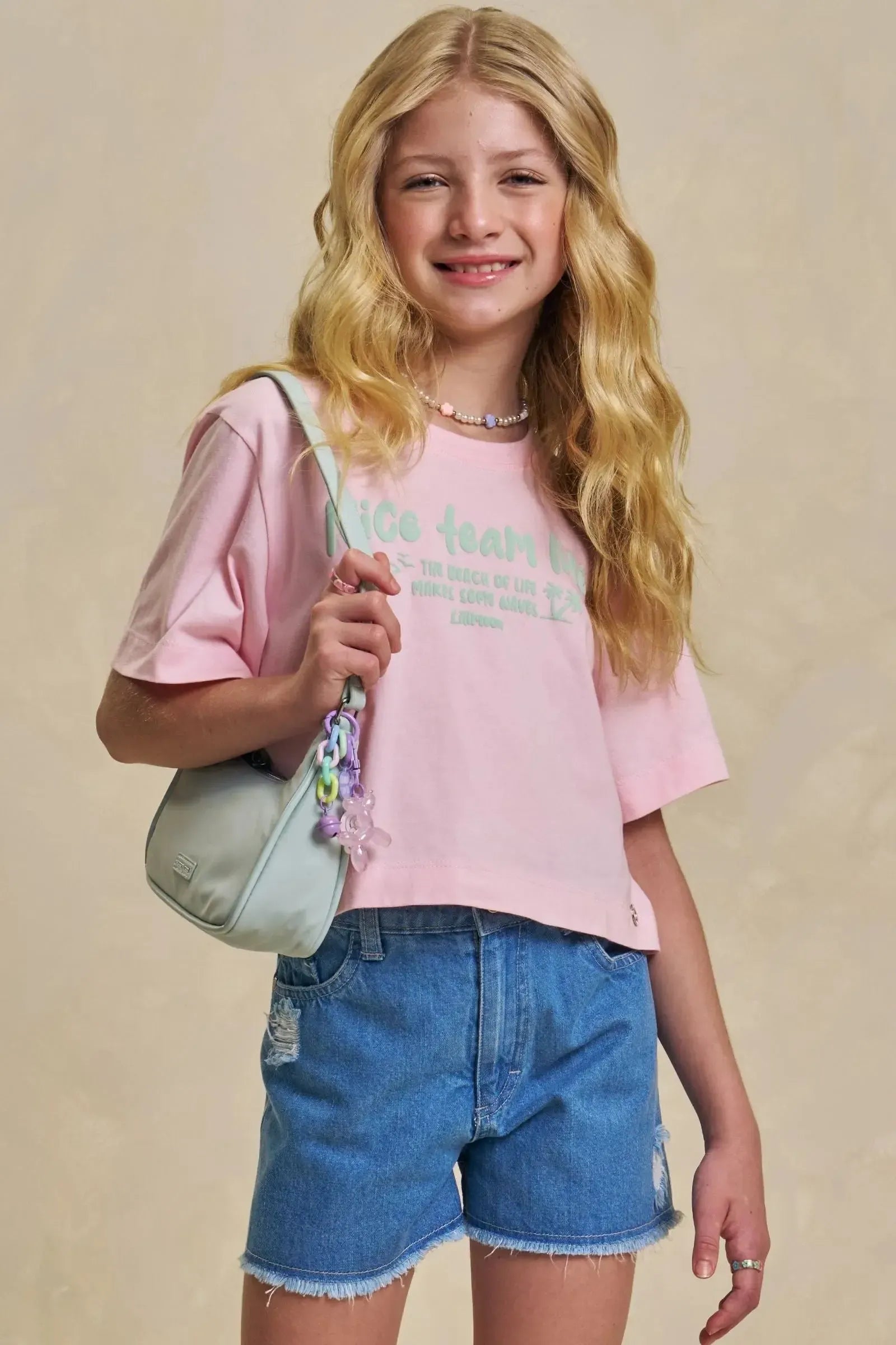 Blusa em Meia Malha 94625 Lilimoon Teen Menina