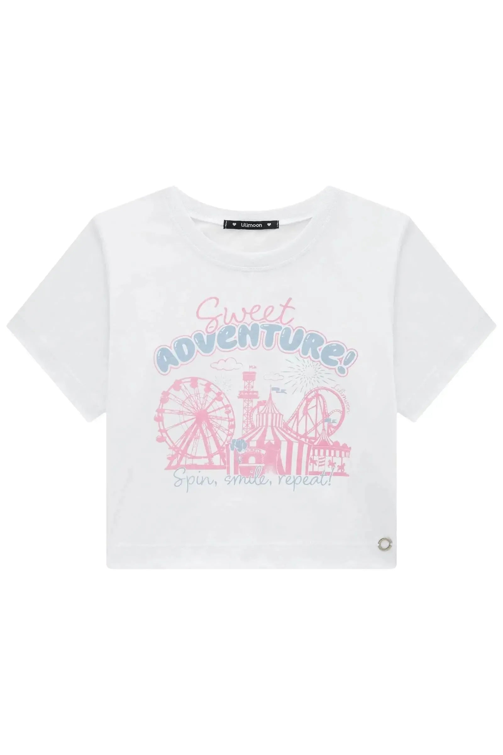 Blusa em Meia Malha 95053 Lilimoon Teen Menina