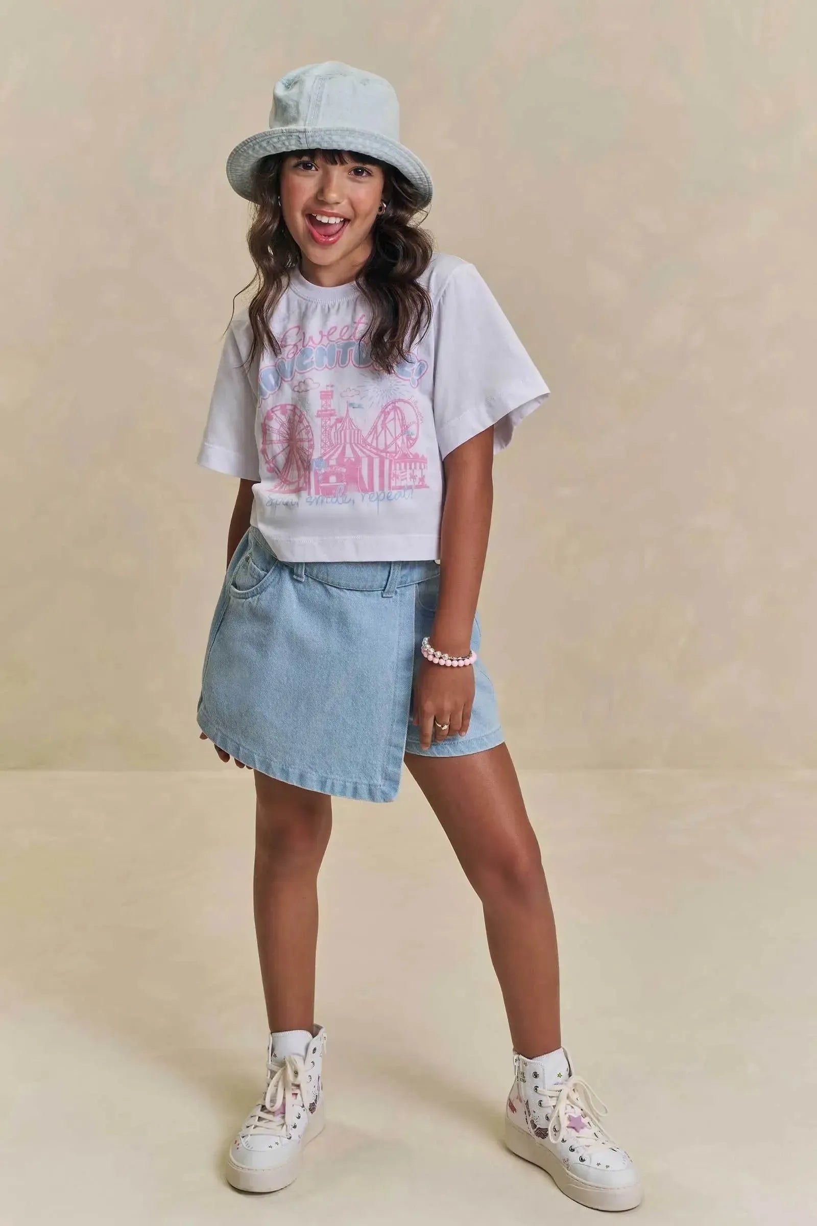 Blusa em Meia Malha 95053 Lilimoon Teen Menina