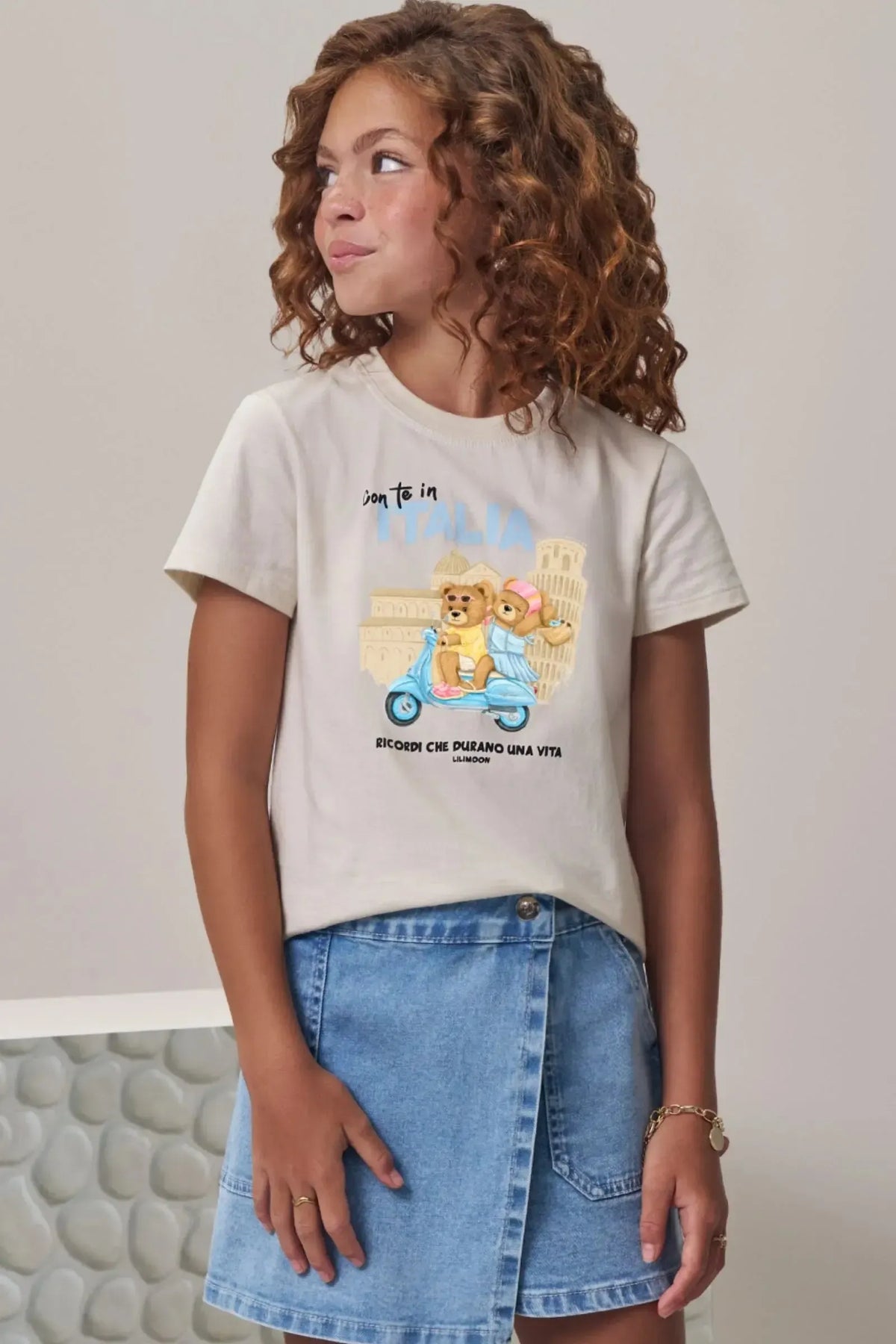 Blusa em Meia Malha 98160 Lilimoon Teen Menina
