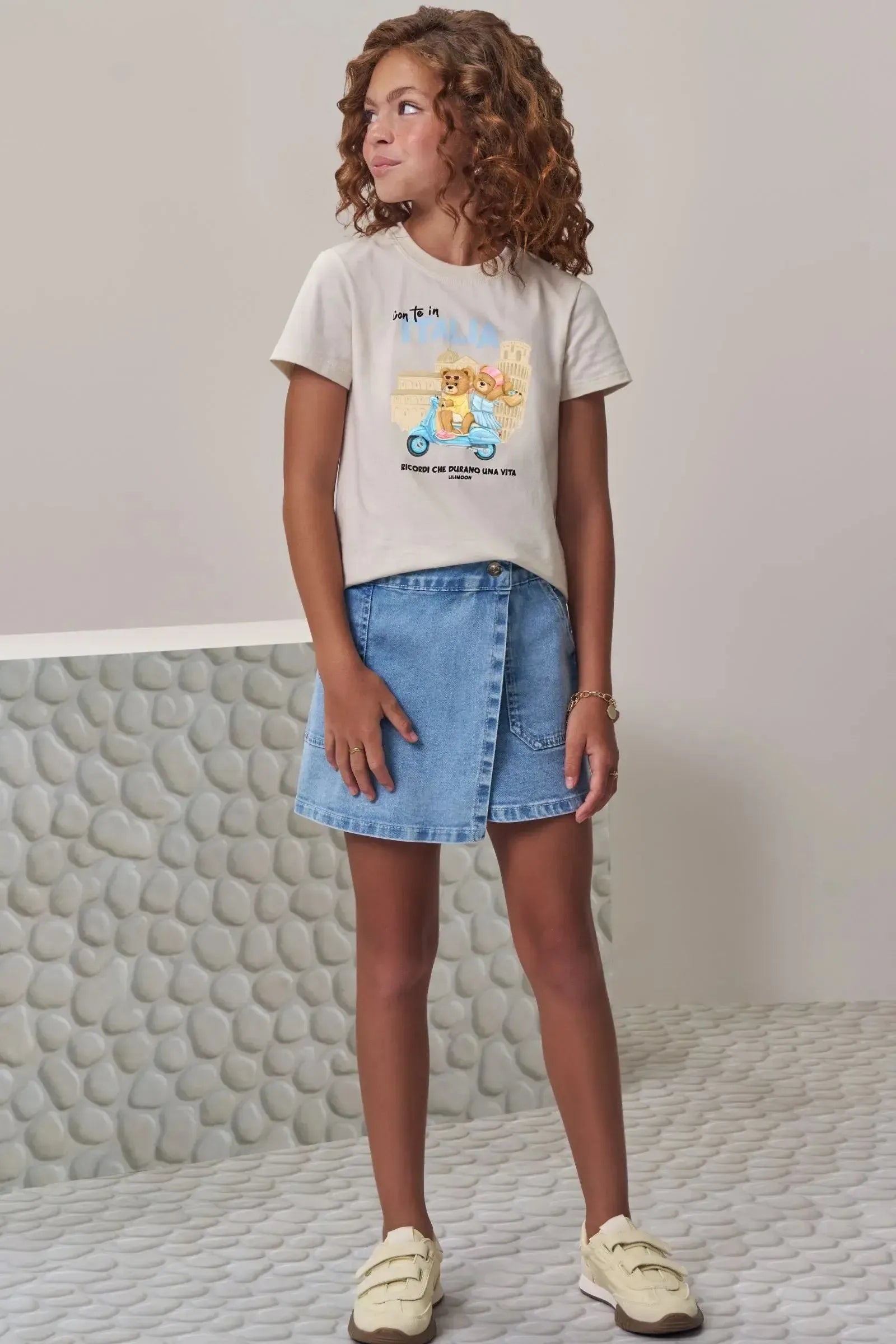 Blusa em Meia Malha 98160 Lilimoon Teen Menina