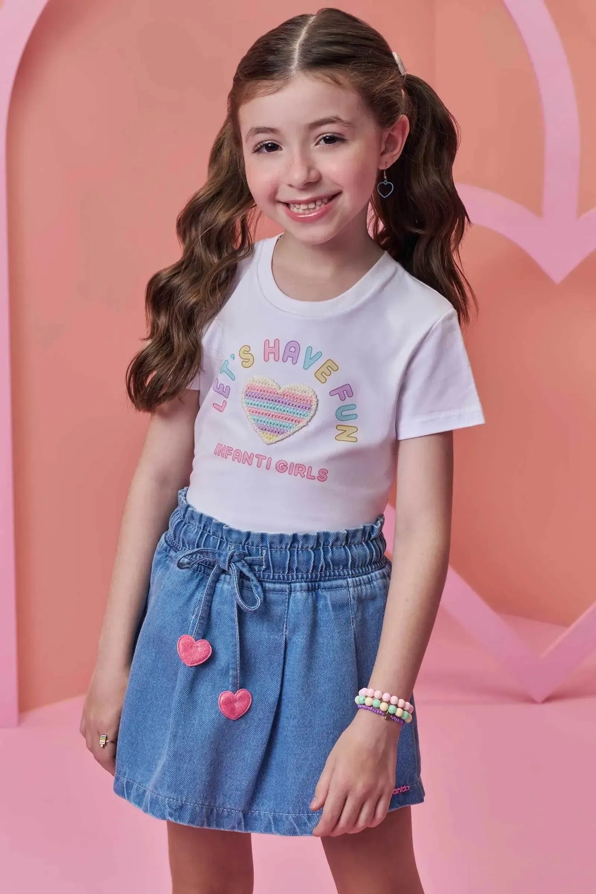 Blusa em Meia Malha 98318 Infanti Infantil Menina