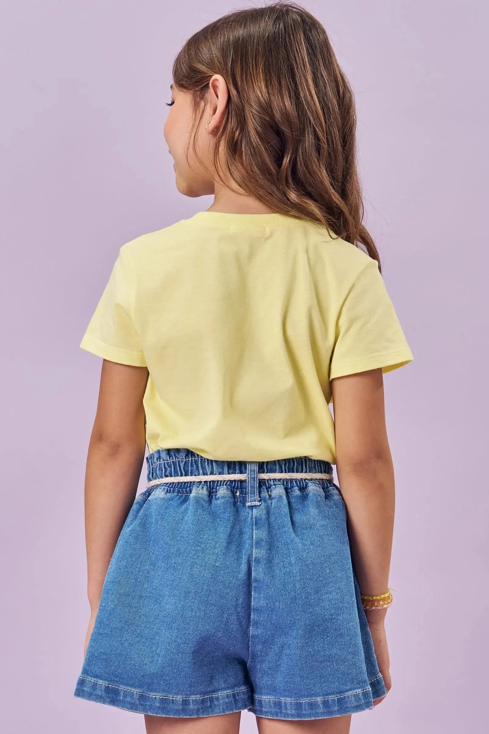 Blusa em Meia Malha 82992 Kukiê Infantil Menina