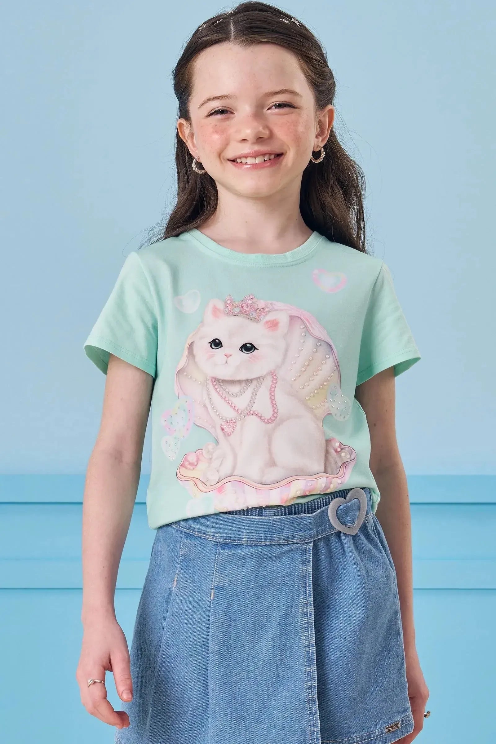 Blusa em Meia Malha 83678 Infanti Infantil Menina
