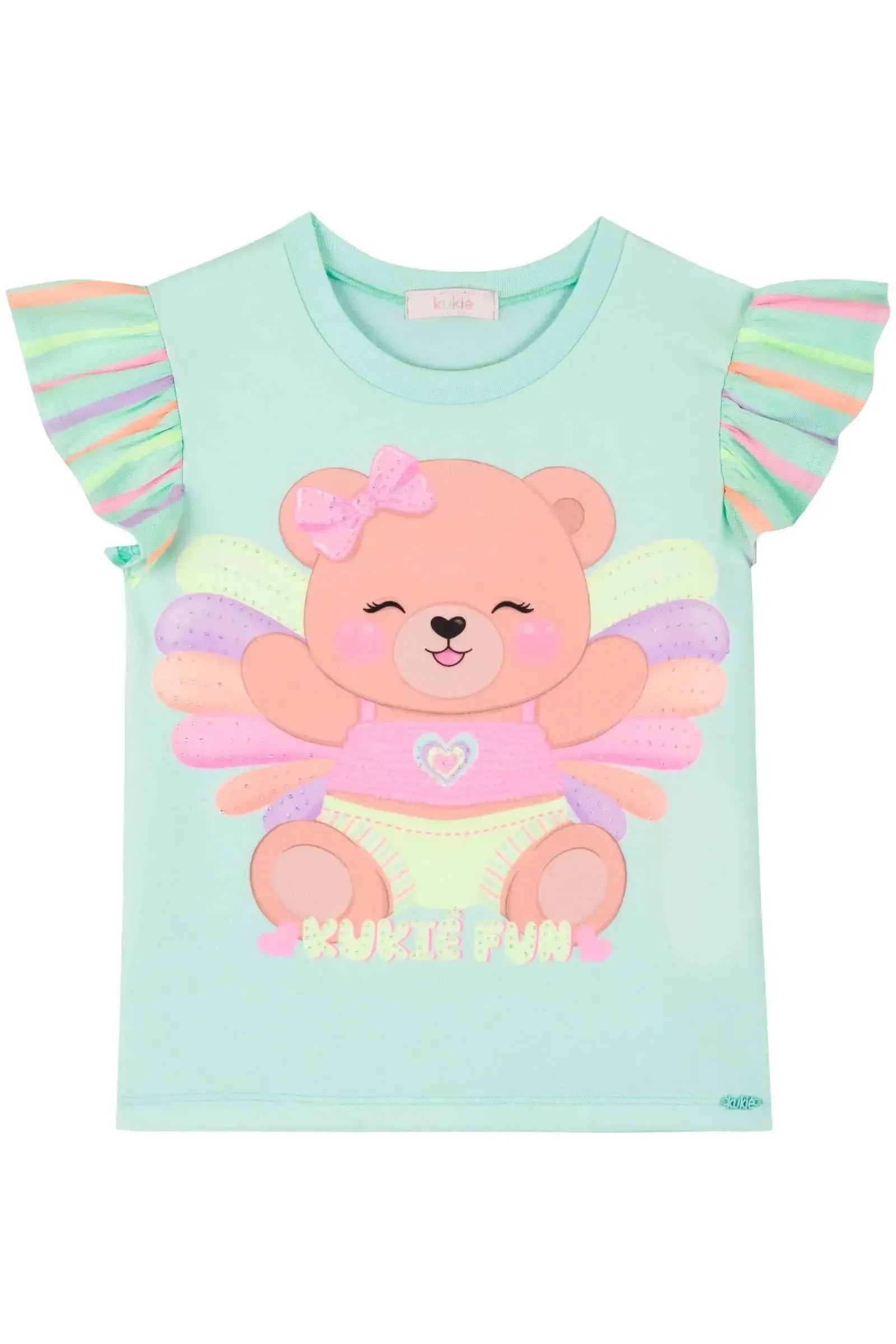 Blusa em Meia Malha 85279 Kukiê Infantil Menina