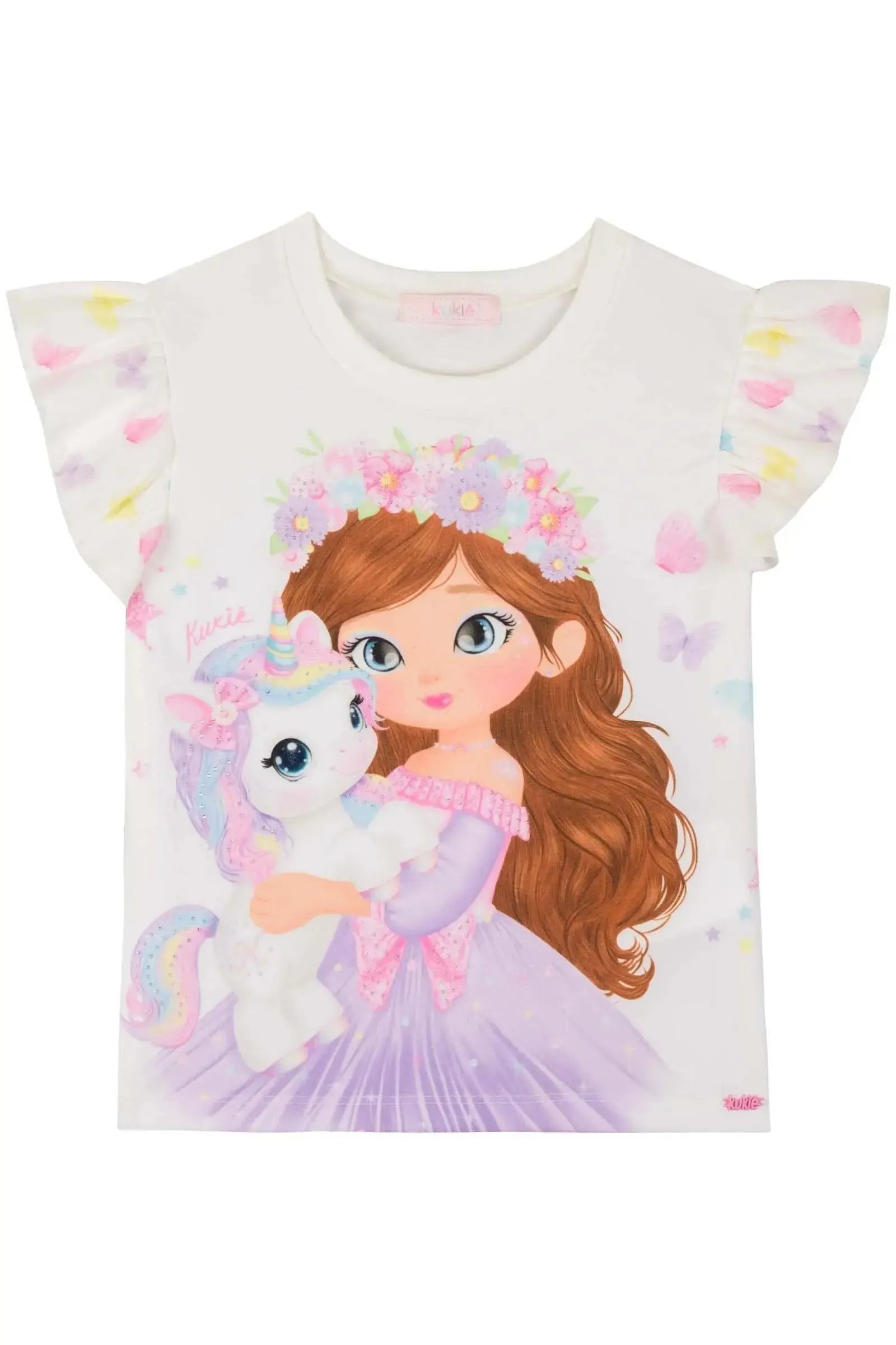Blusa em Meia Malha 85279 Kukiê Infantil Menina