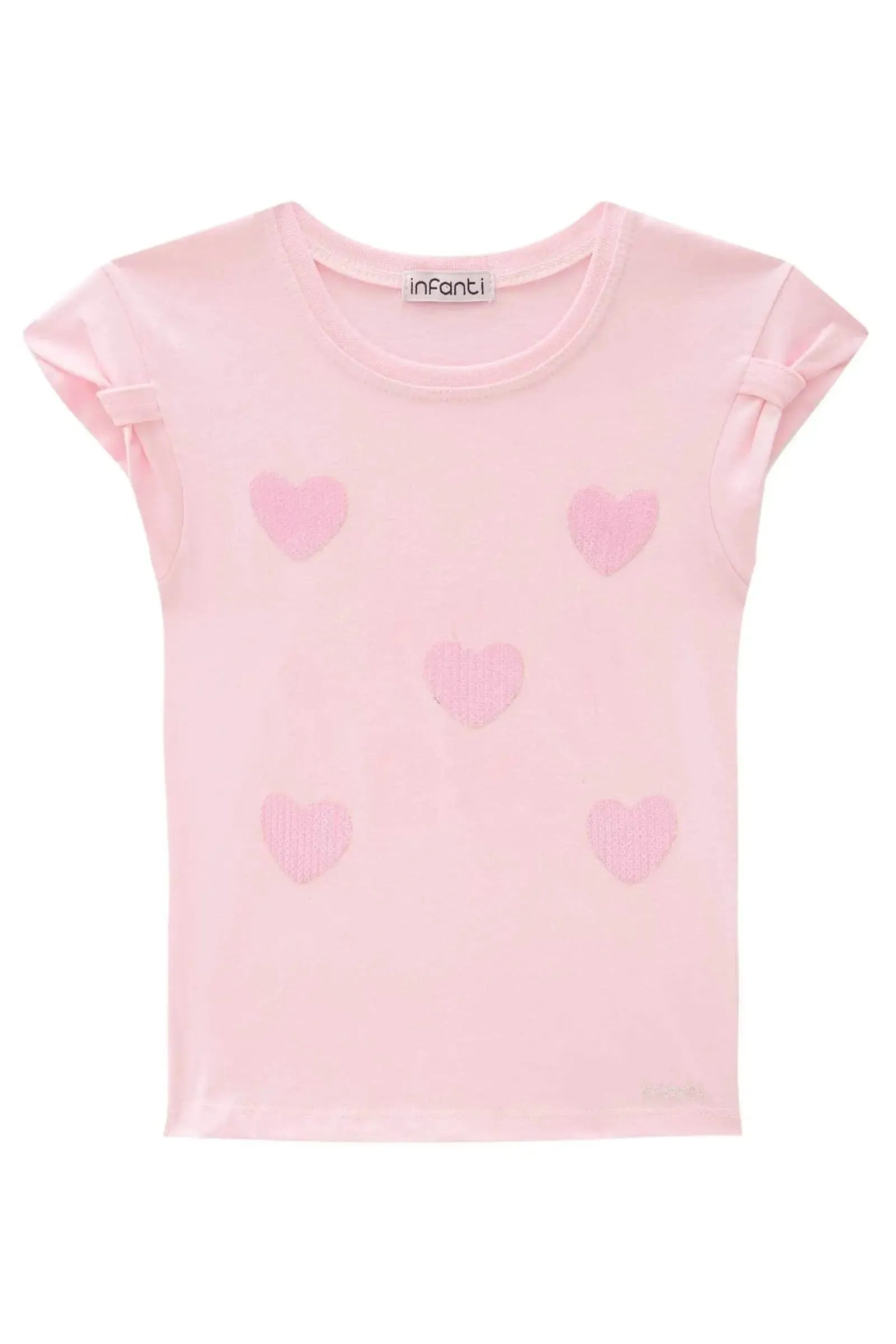 Blusa em Meia Malha 85897 Infanti Infantil Menina