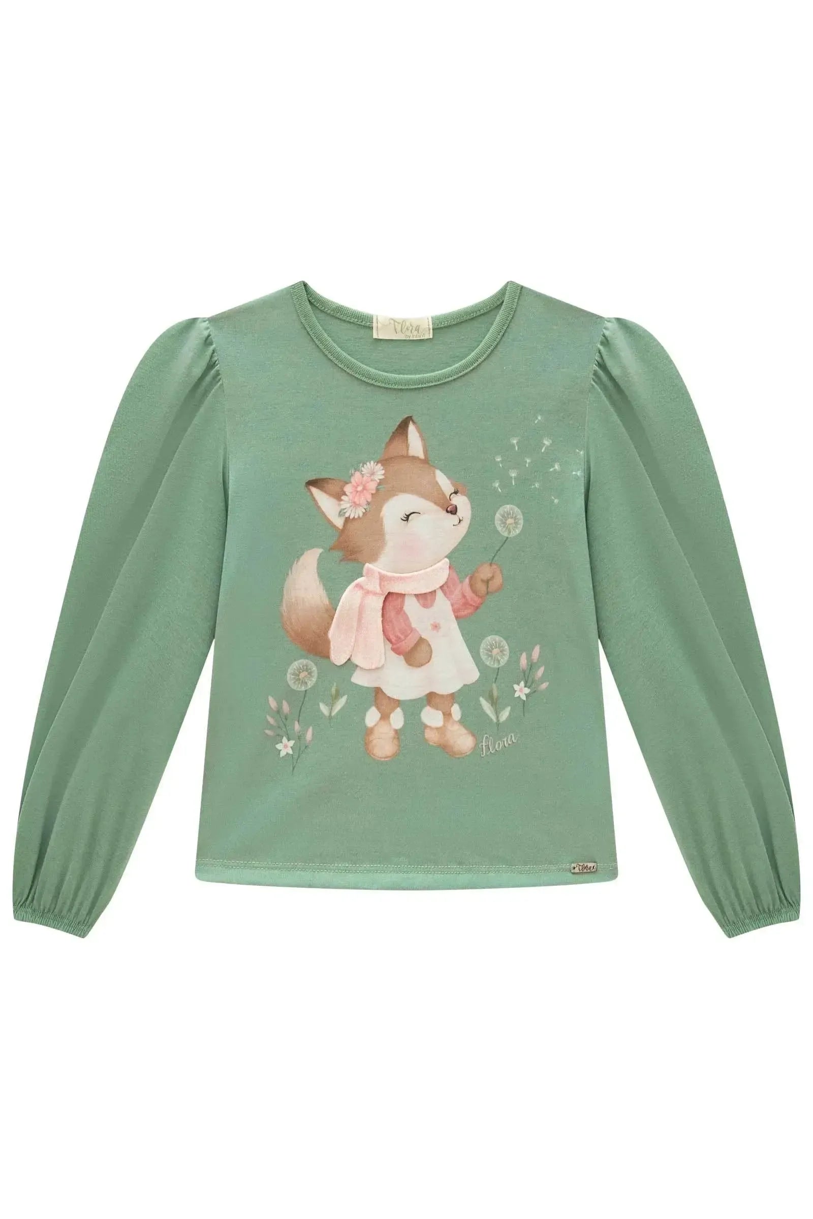 Blusa em Meia Malha 89411 Infanti Infantil Menina