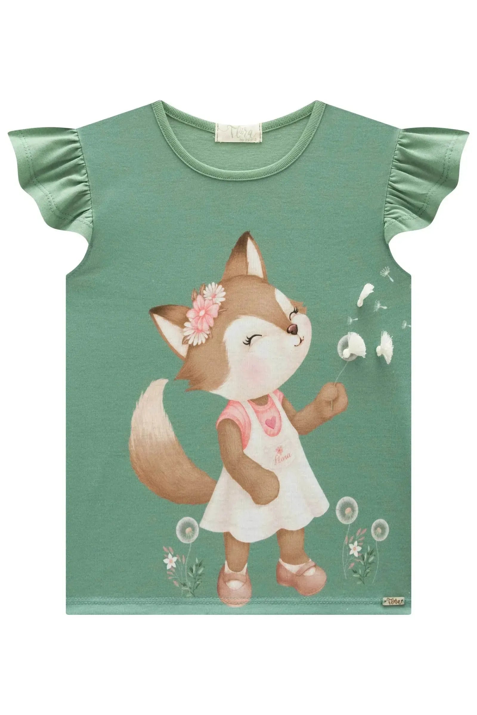 Blusa em Meia Malha 93497 Infanti Infantil Menina