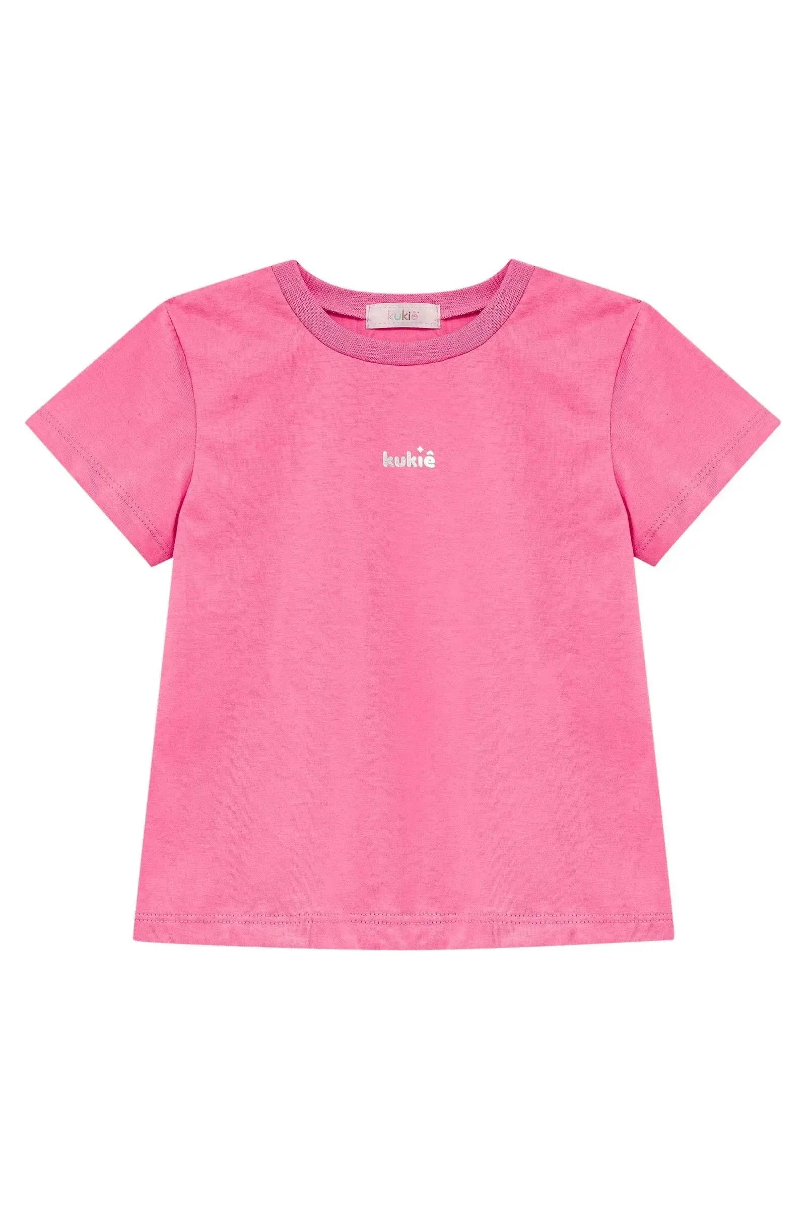 Blusa em Meia Malha 94345 Kukiê Infantil Menina
