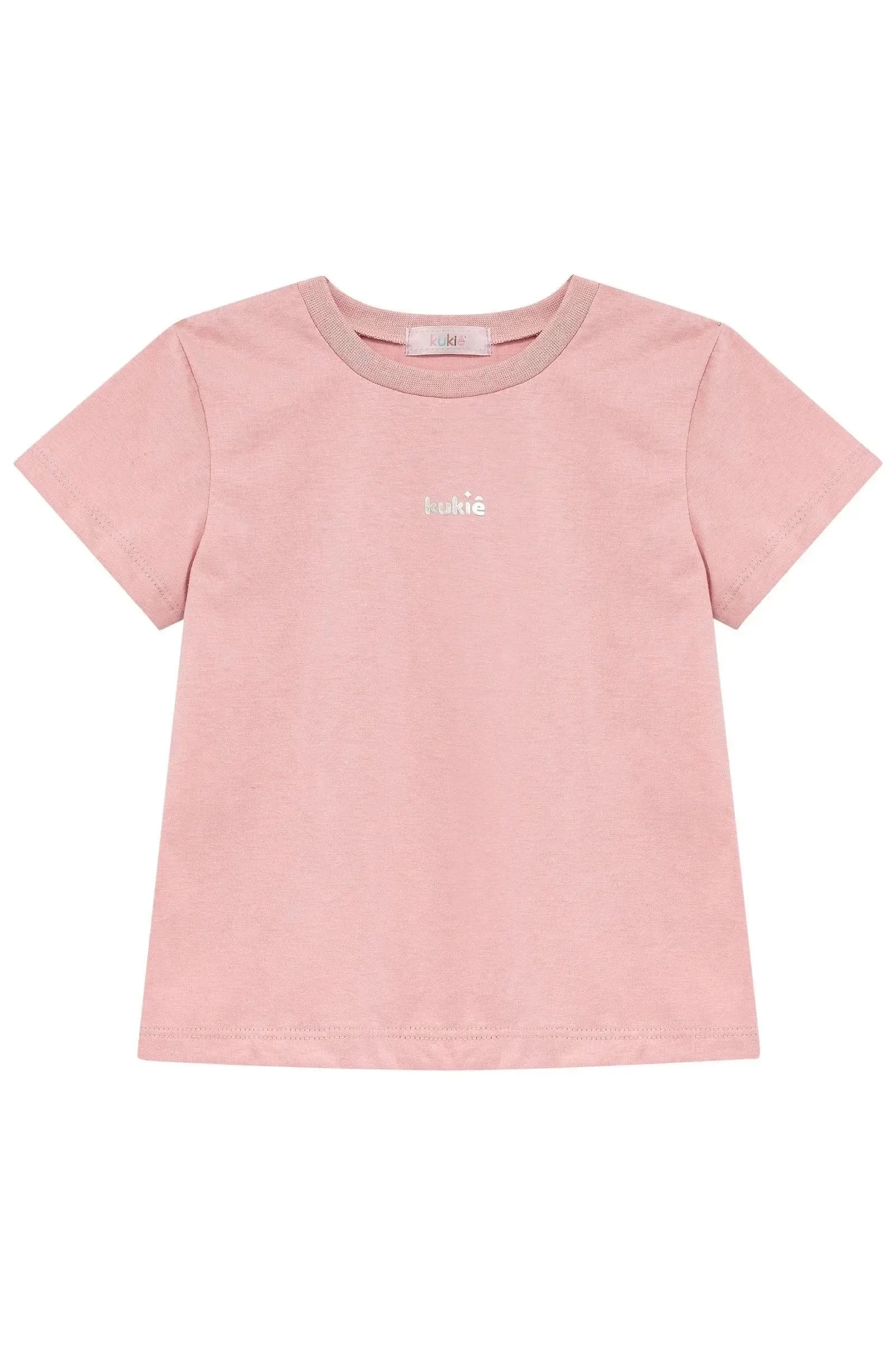 Blusa em Meia Malha 94345 Kukiê Infantil Menina