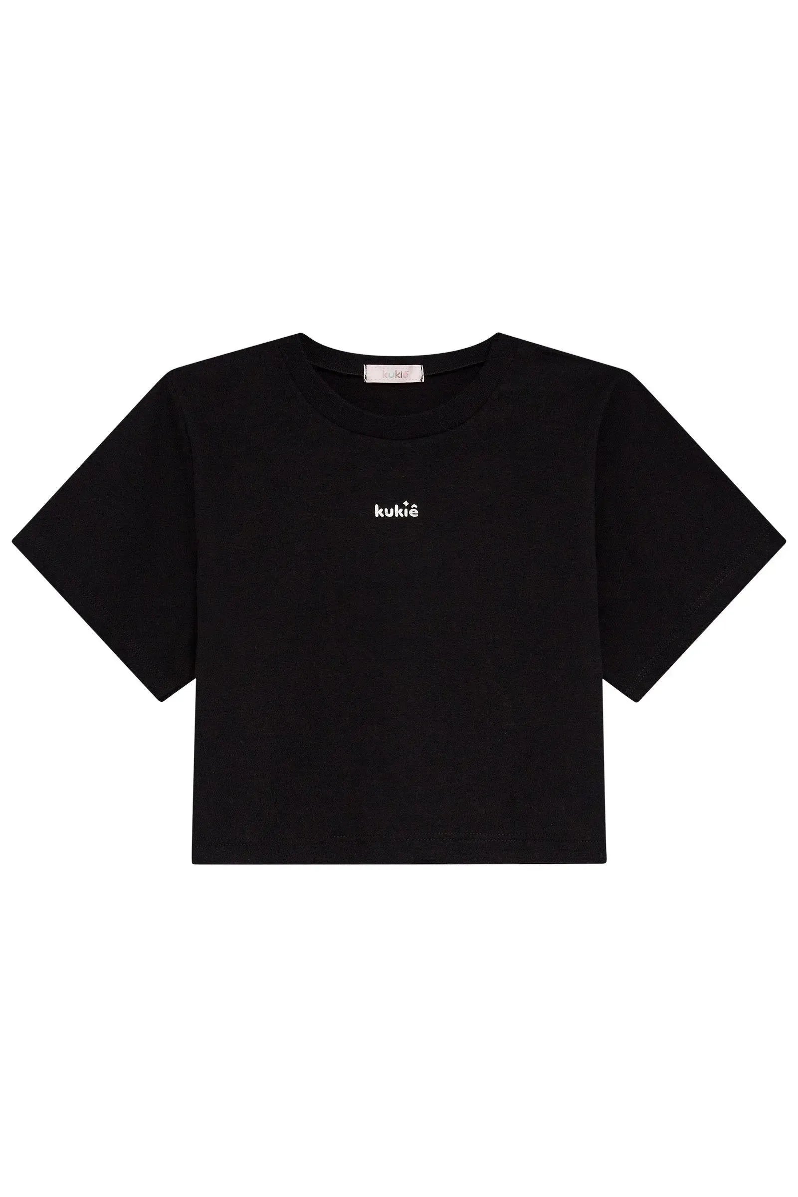 Blusa em Meia Malha 94347 Kukiê Infantil Menina
