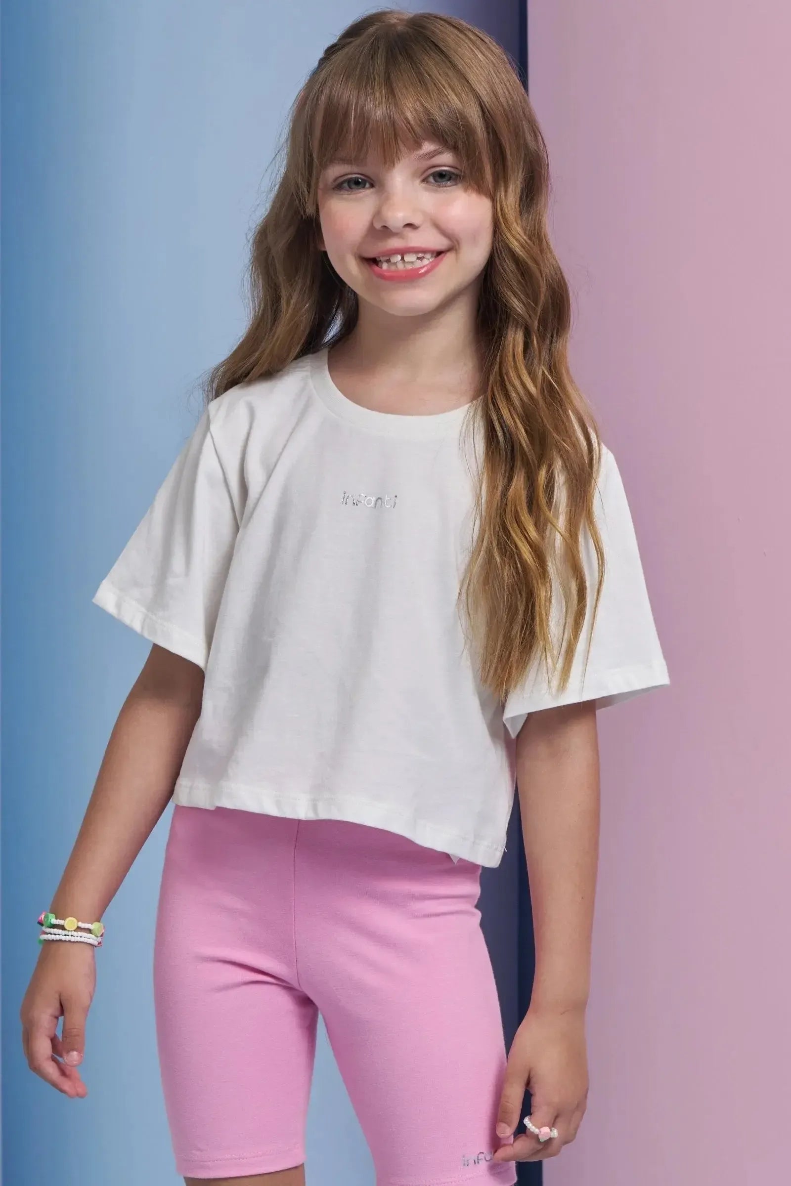 Blusa em Meia Malha 94379 Infanti Infantil Menina