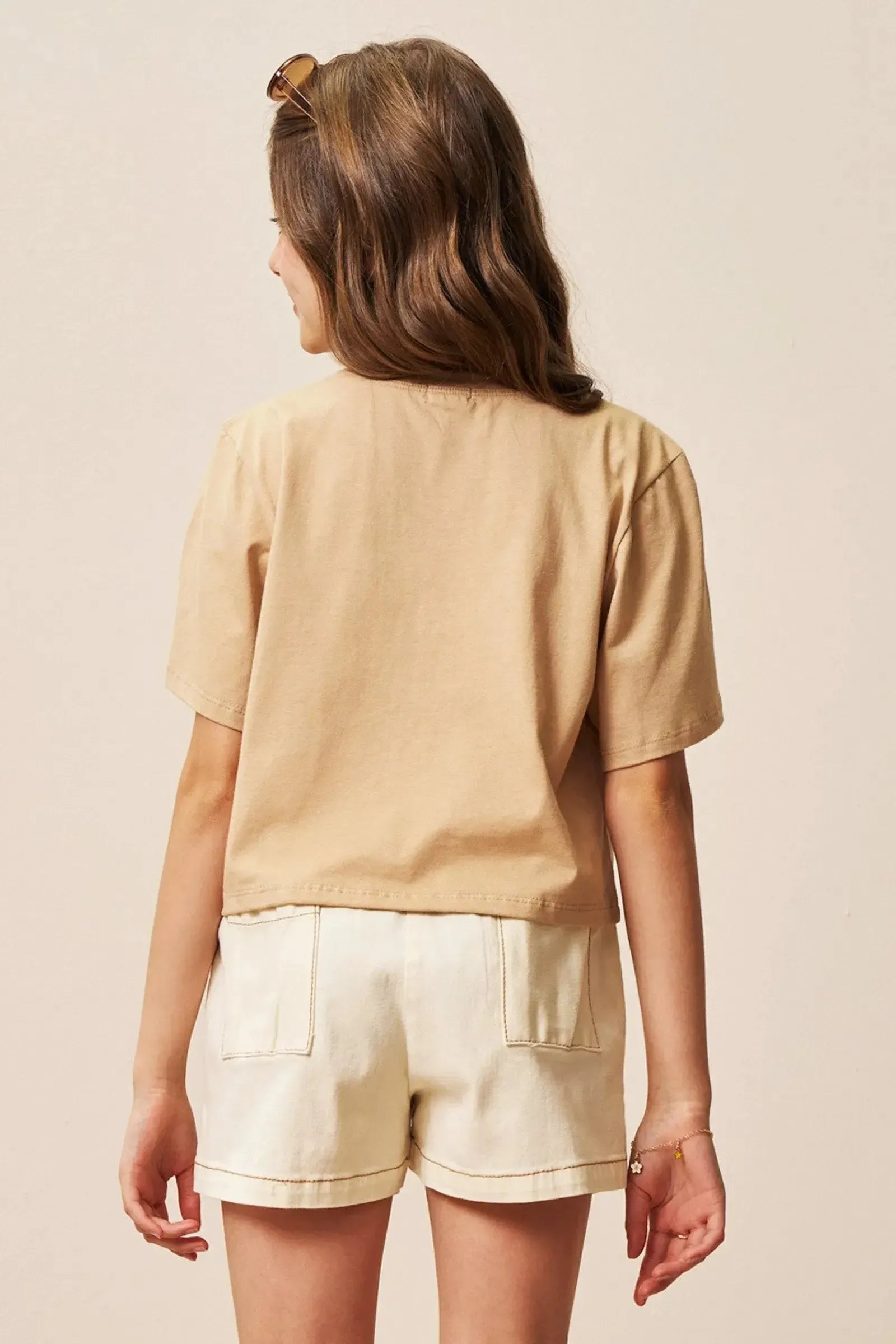 Blusa em Meia Malha 94387 Vic&Vicky Teen Menina