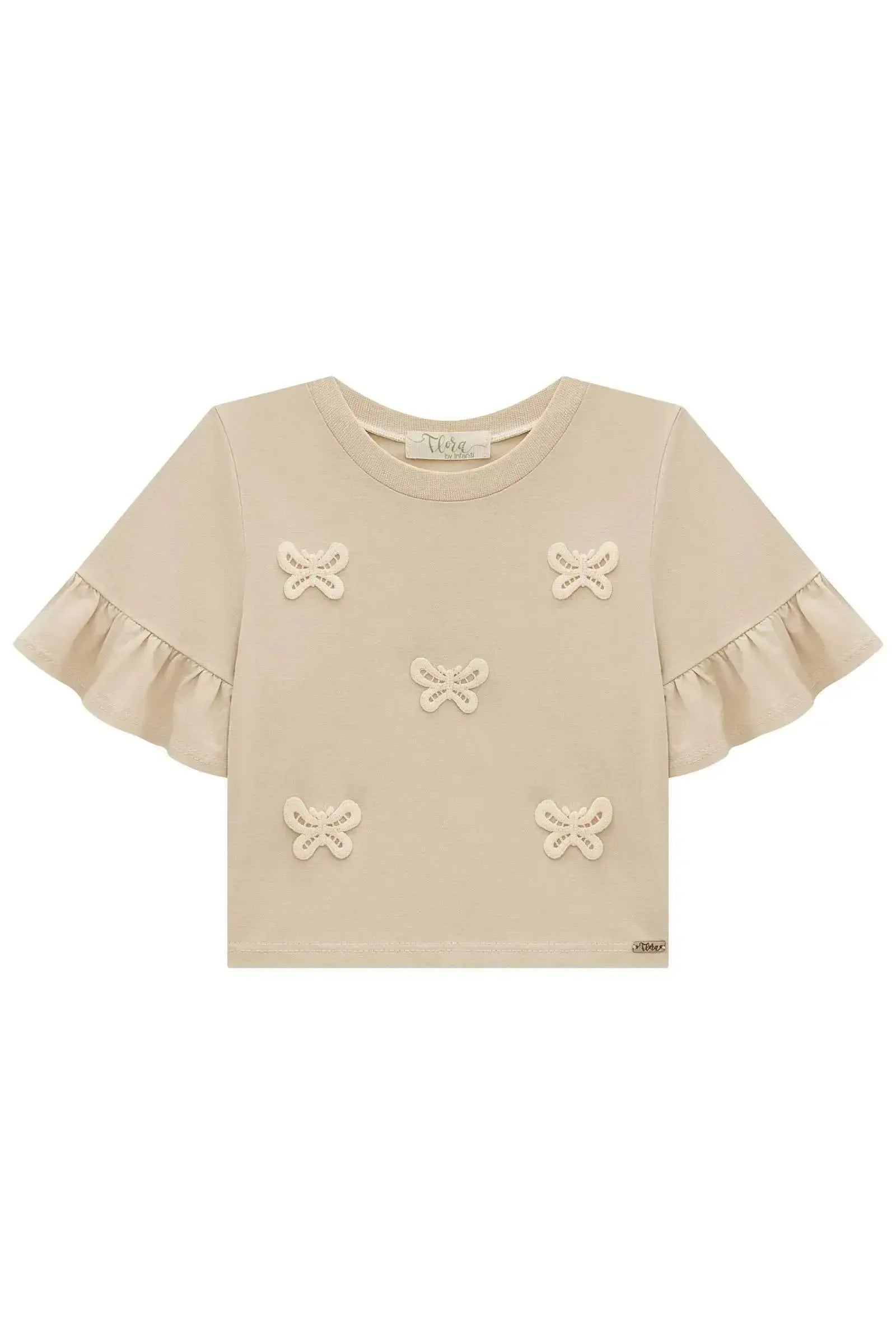Blusa em Meia Malha 94489 Infanti Infantil Menina