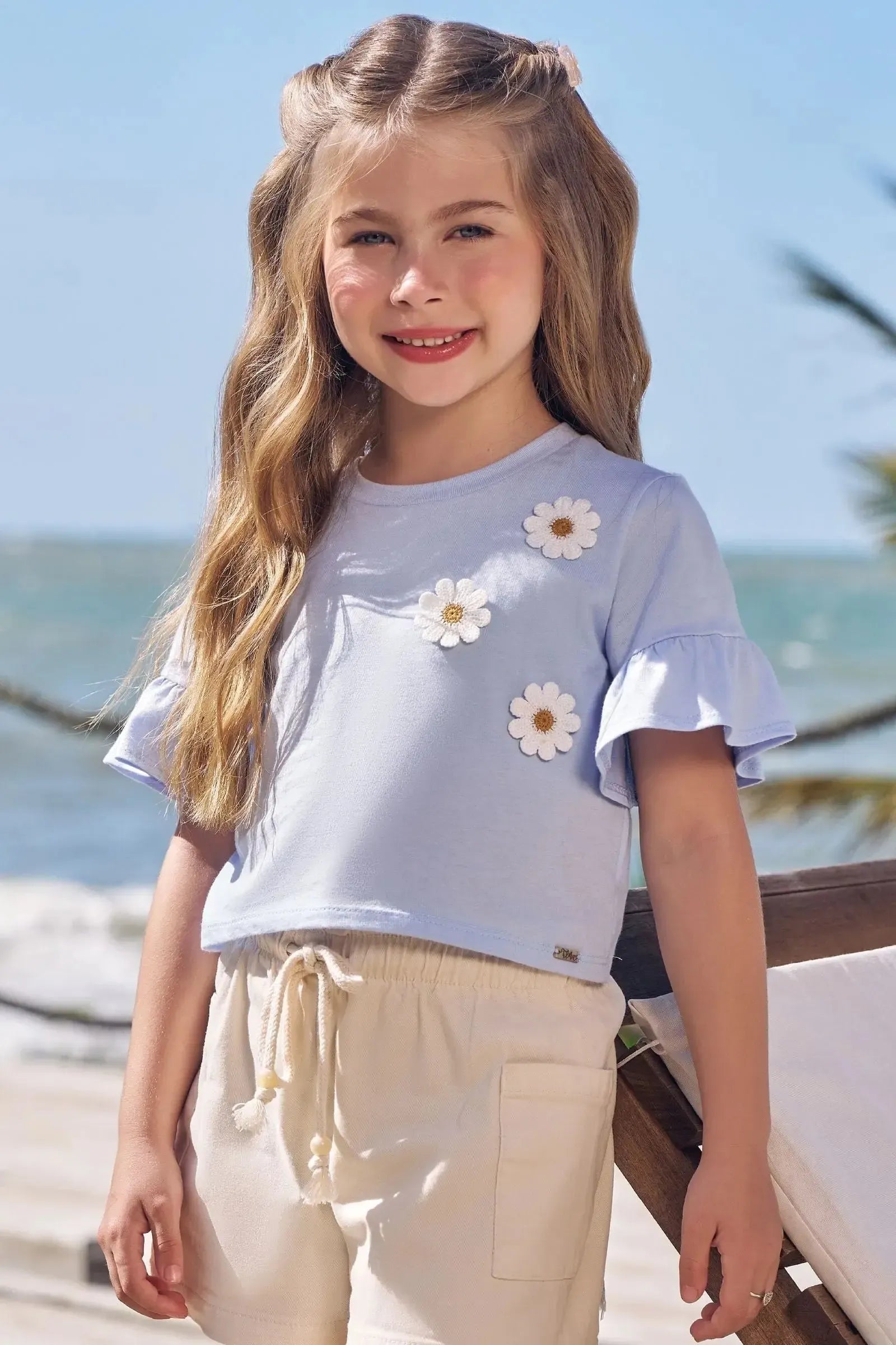 Blusa em Meia Malha 94490 Infanti Infantil Menina