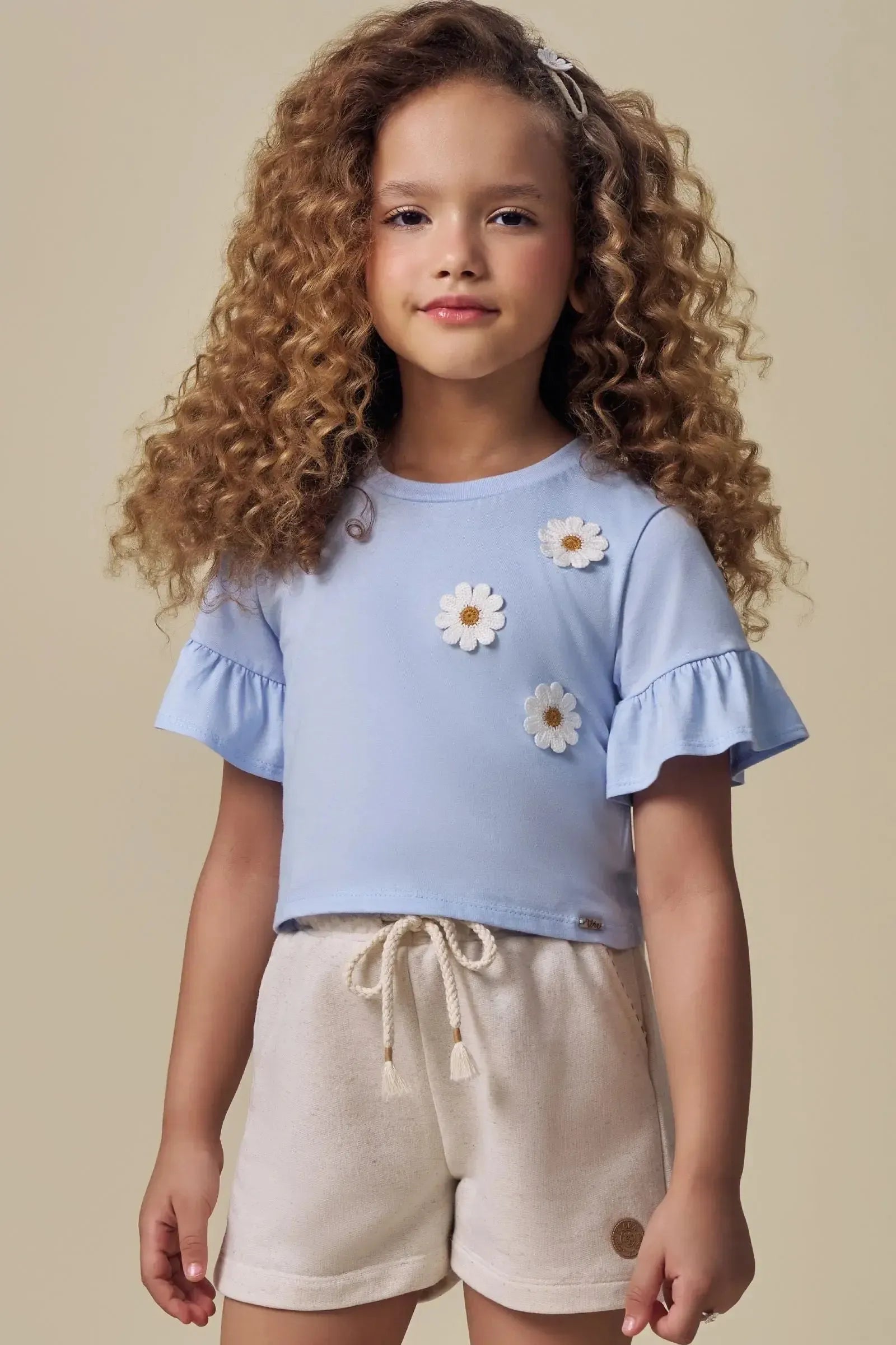 Blusa em Meia Malha 94490 Infanti Infantil Menina