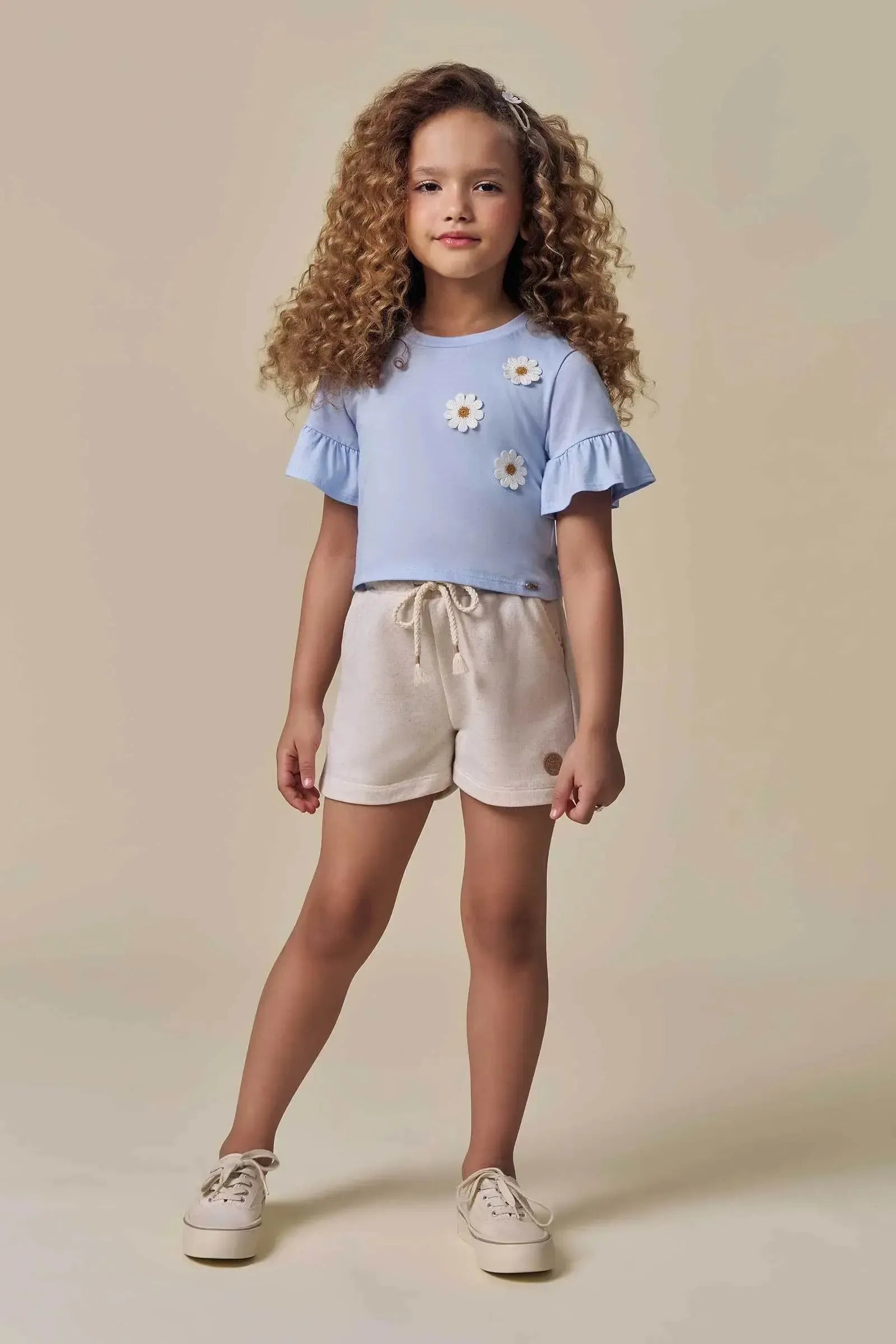 Blusa em Meia Malha 94490 Infanti Infantil Menina
