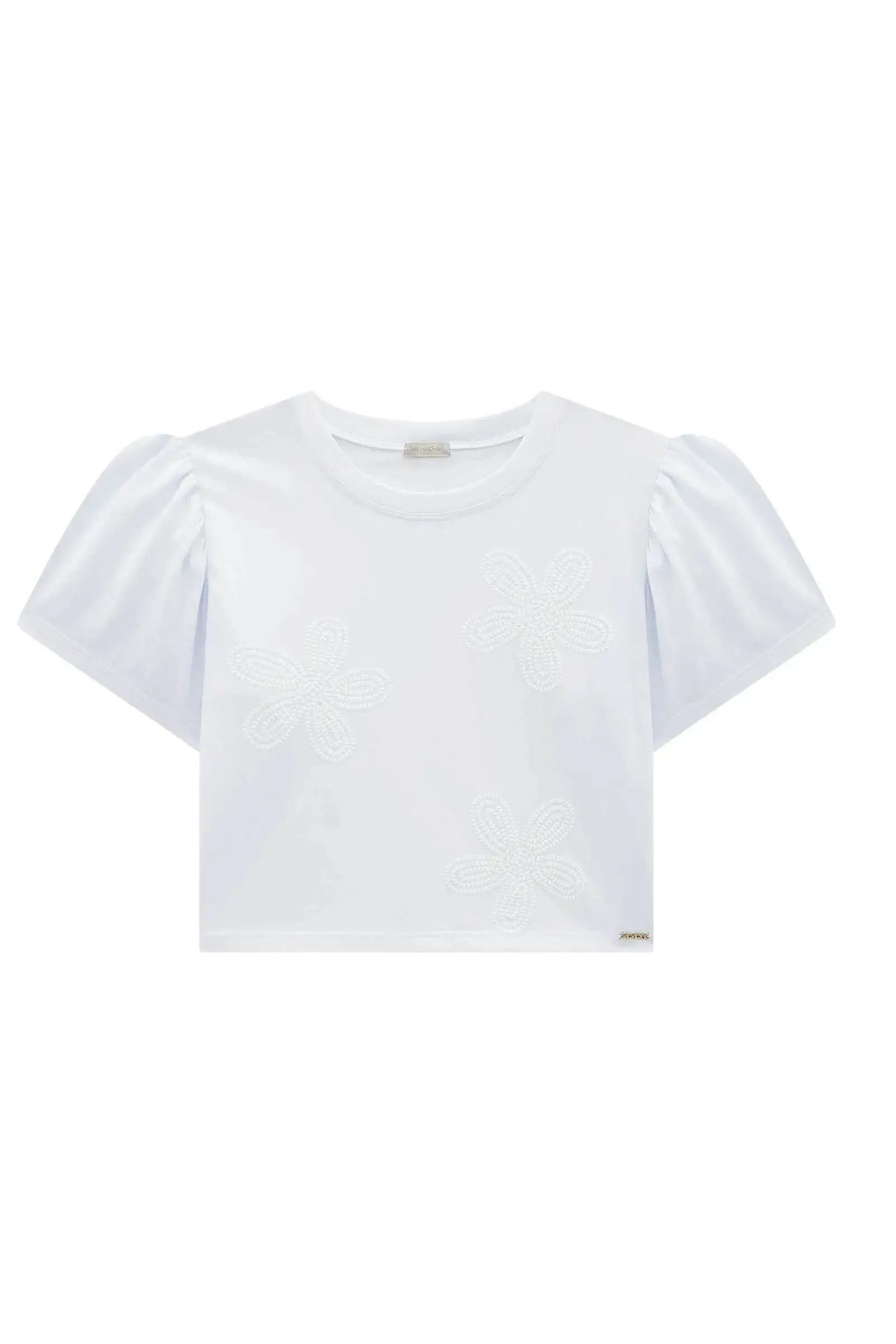 Blusa em Meia Malha 94581 Vic&Vicky Teen Menina