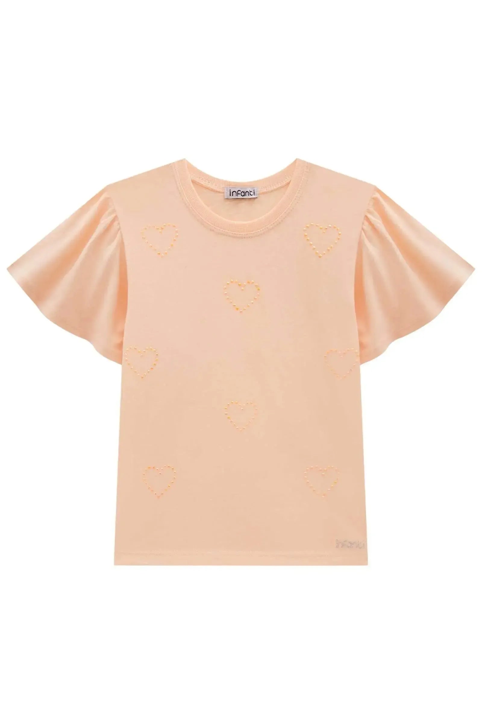 Blusa em Meia Malha 94595 Infanti Infantil Menina