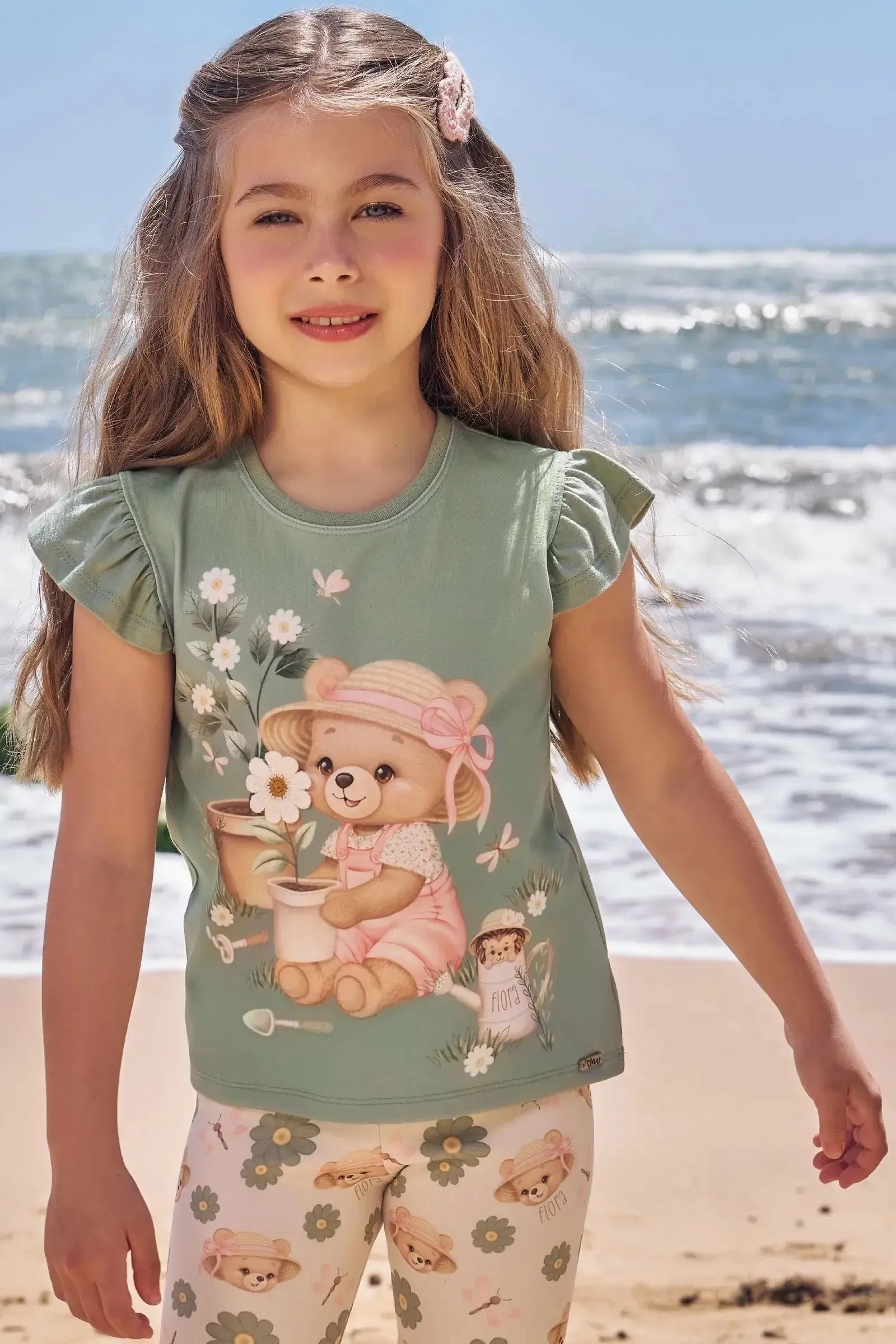 Blusa em Meia Malha 94646 Infanti Infantil Menina