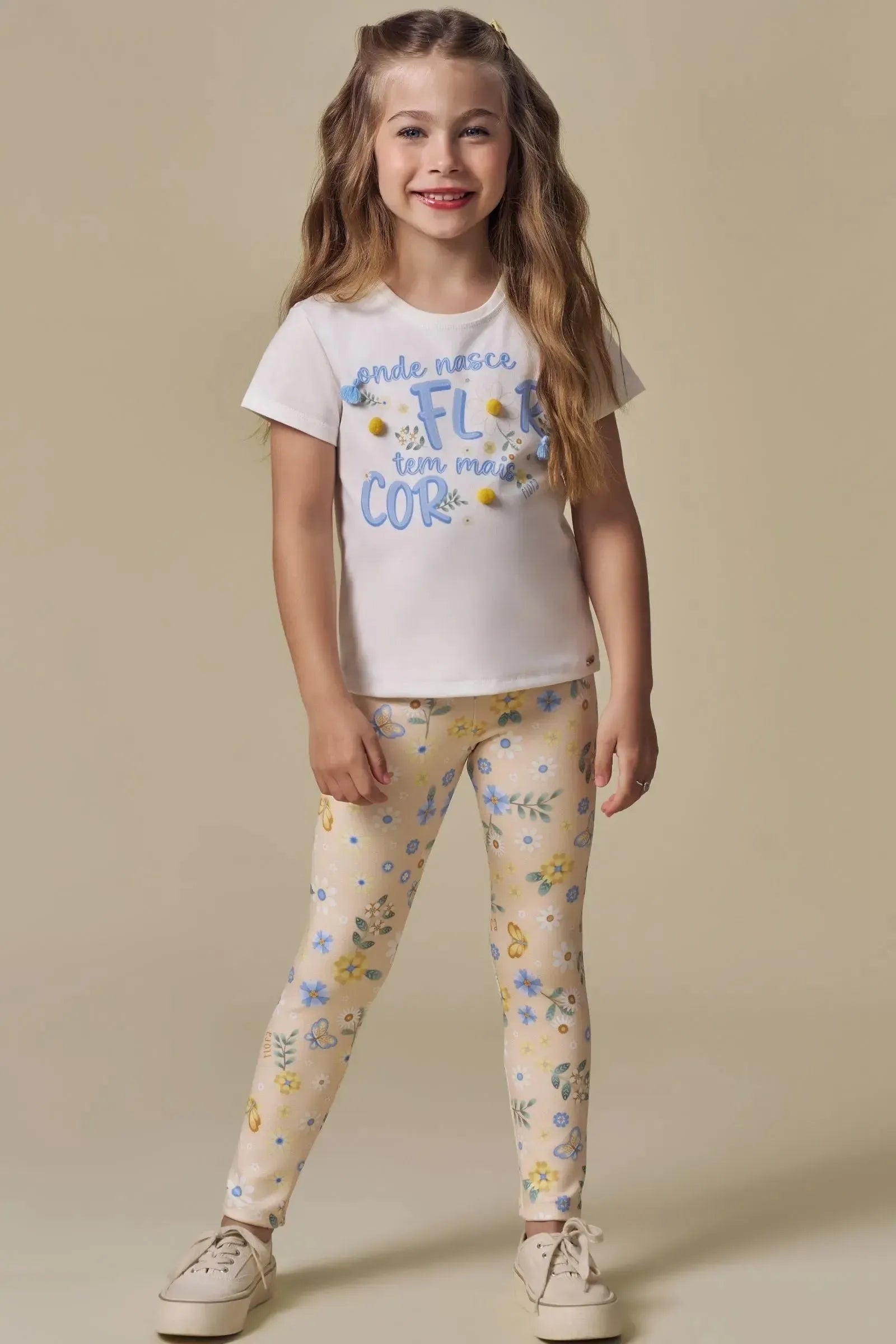 Blusa em Meia Malha 94651 Infanti Infantil Menina