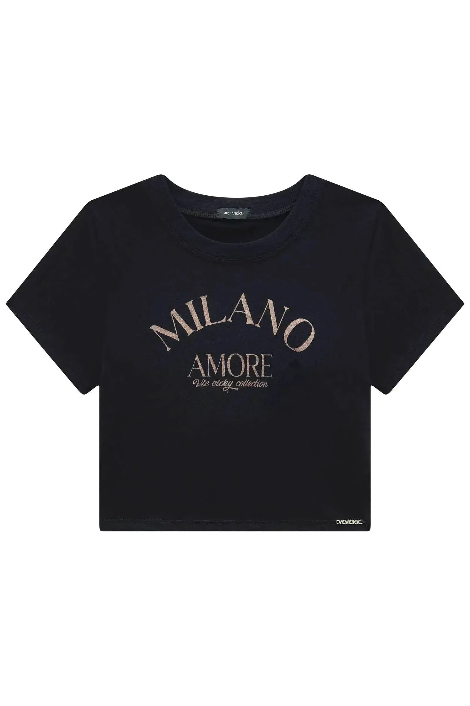 Blusa em Meia Malha 95189 Vic&Vicky Teen Menina