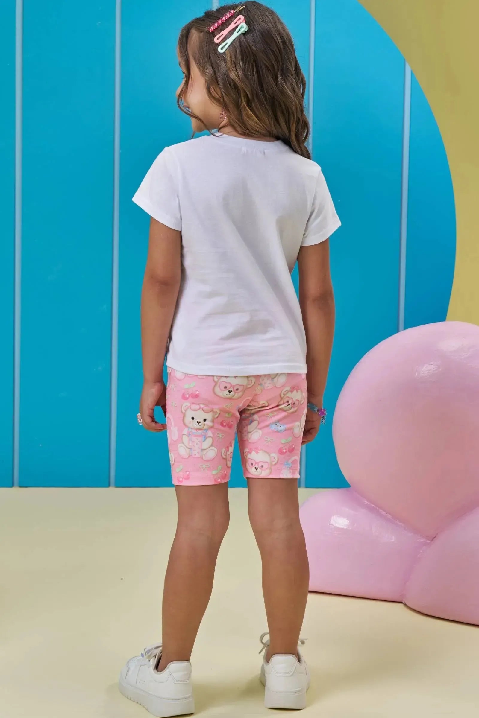 Blusa em Meia Malha 95582 Kukiê Infantil Menina