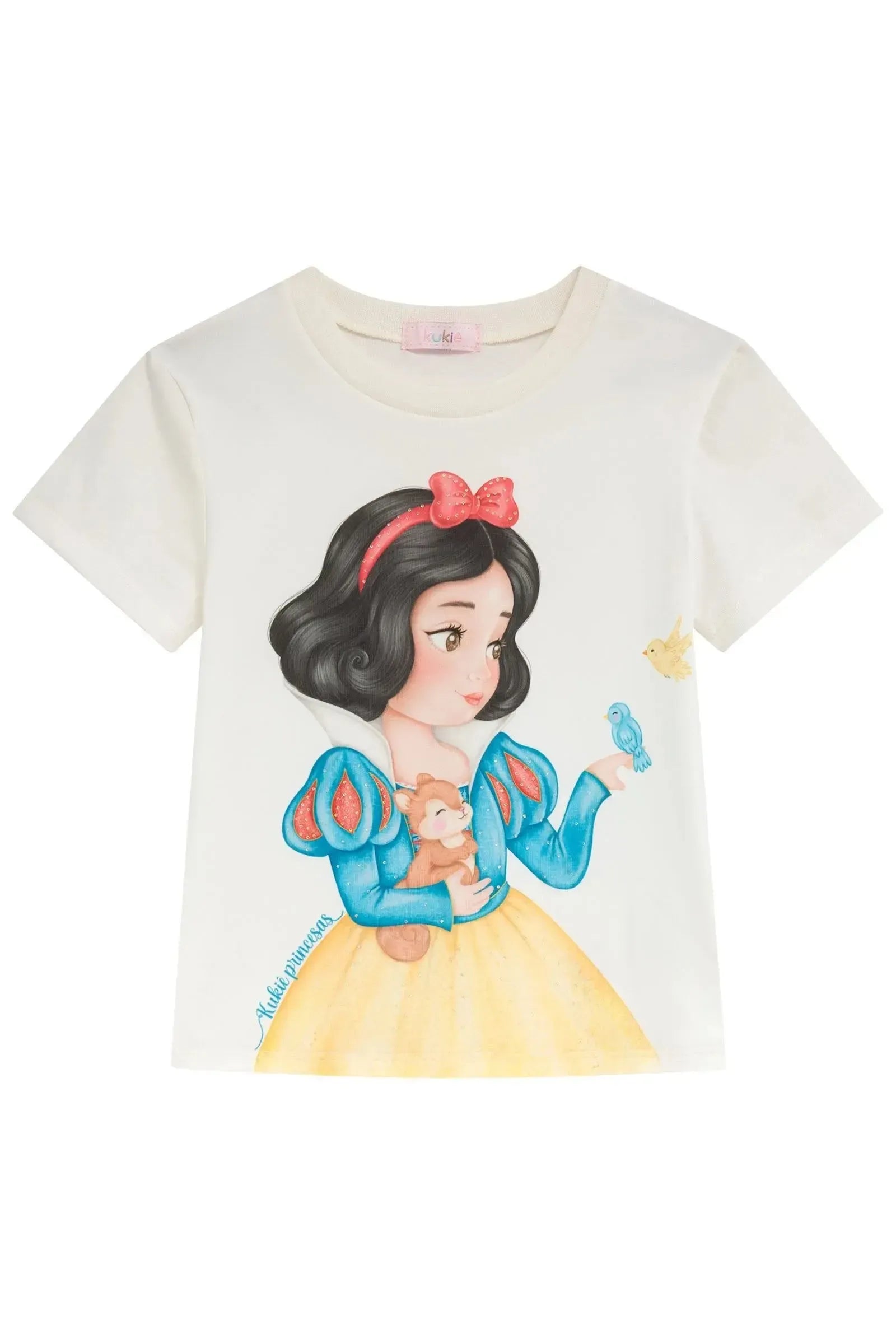 Blusa em Meia Malha 96793 Kukiê Infantil Menina