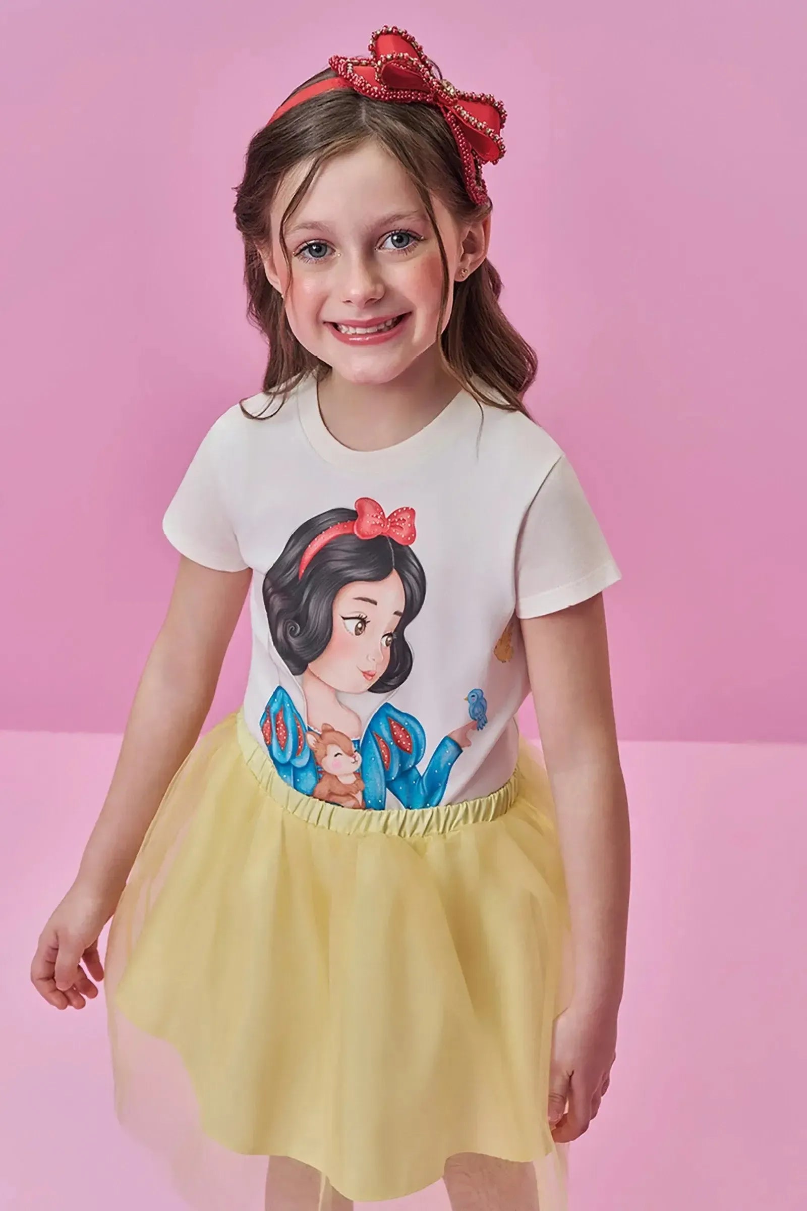 Blusa em Meia Malha 96793 Kukiê Infantil Menina
