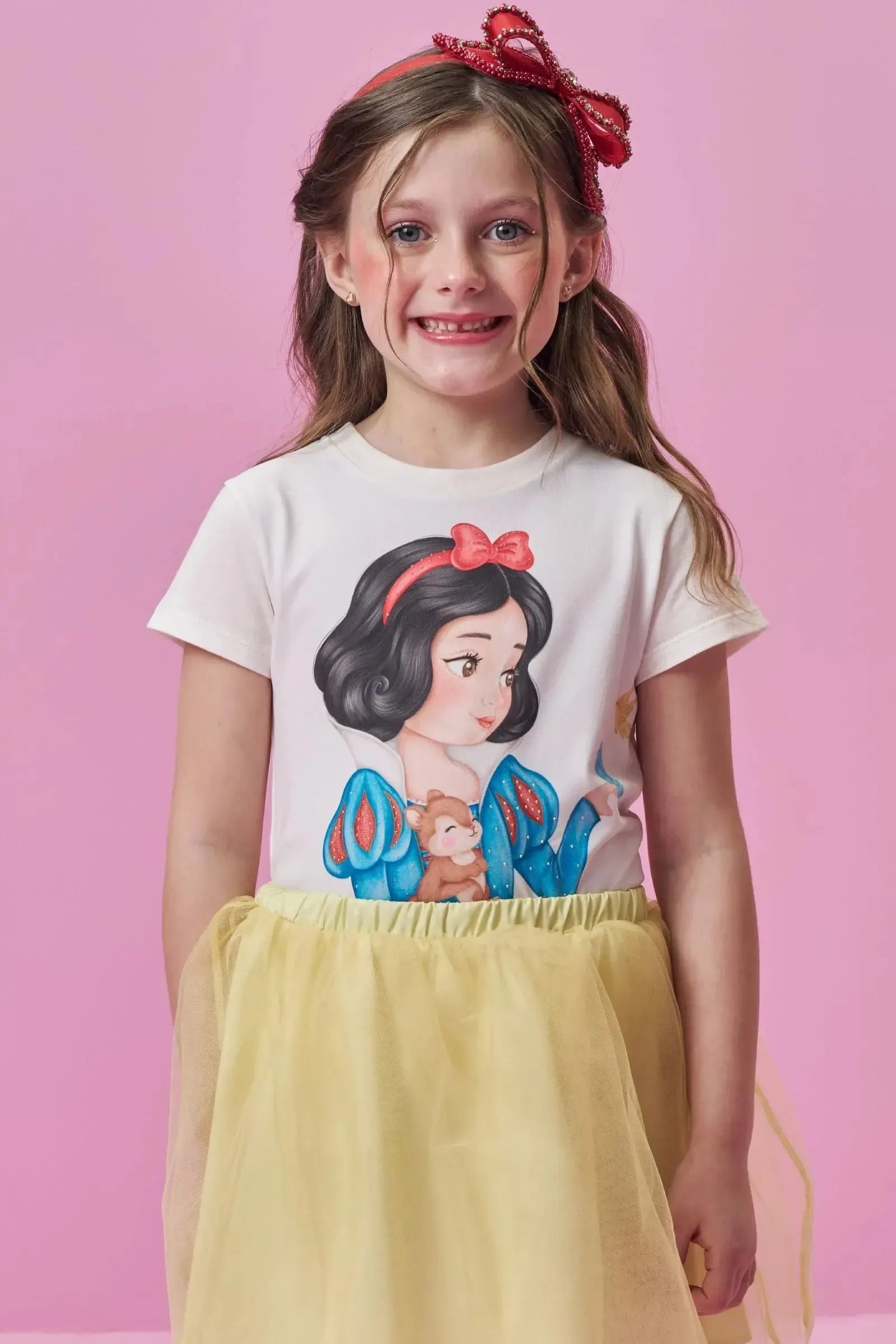 Blusa em Meia Malha 96793 Kukiê Infantil Menina