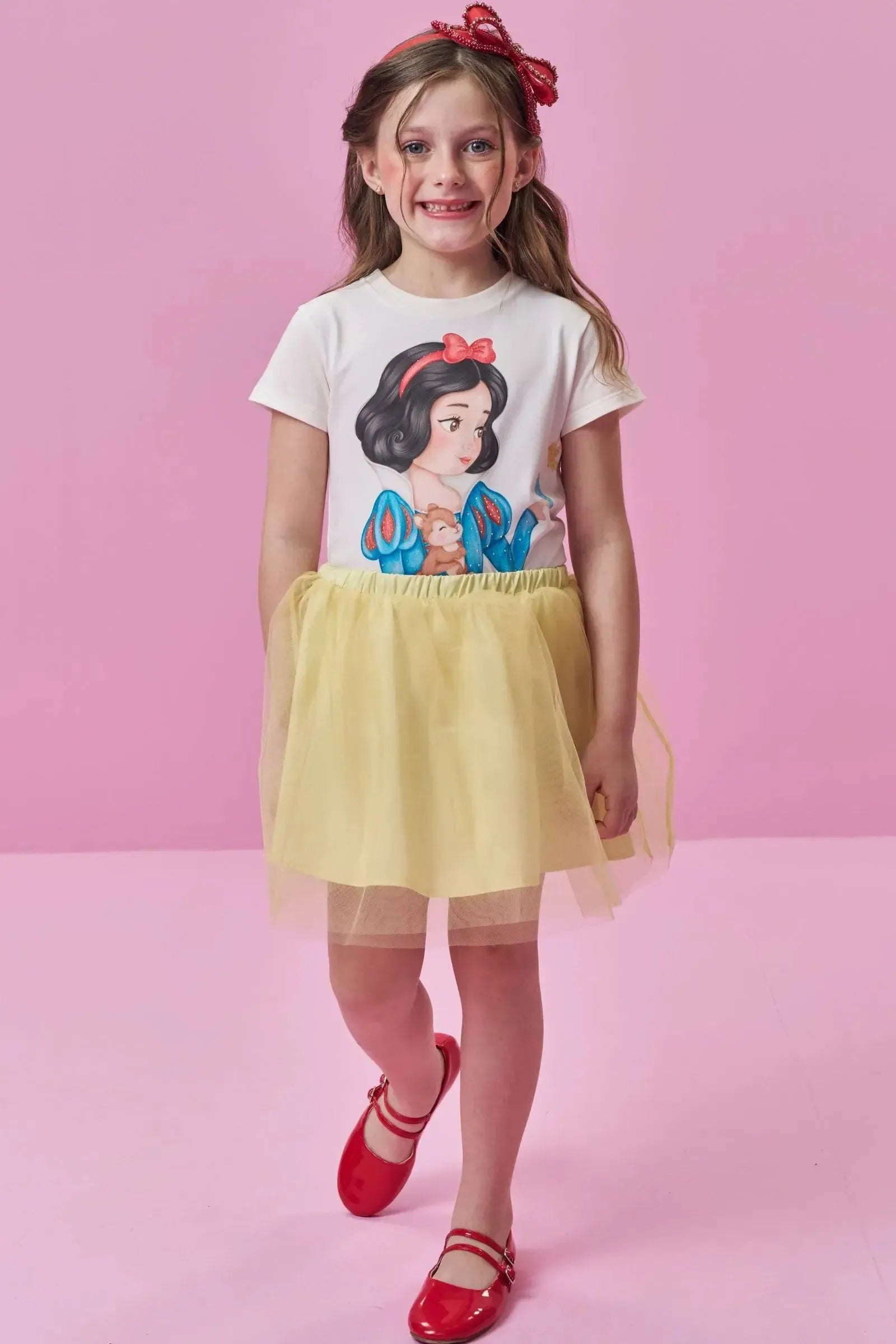 Blusa em Meia Malha 96793 Kukiê Infantil Menina