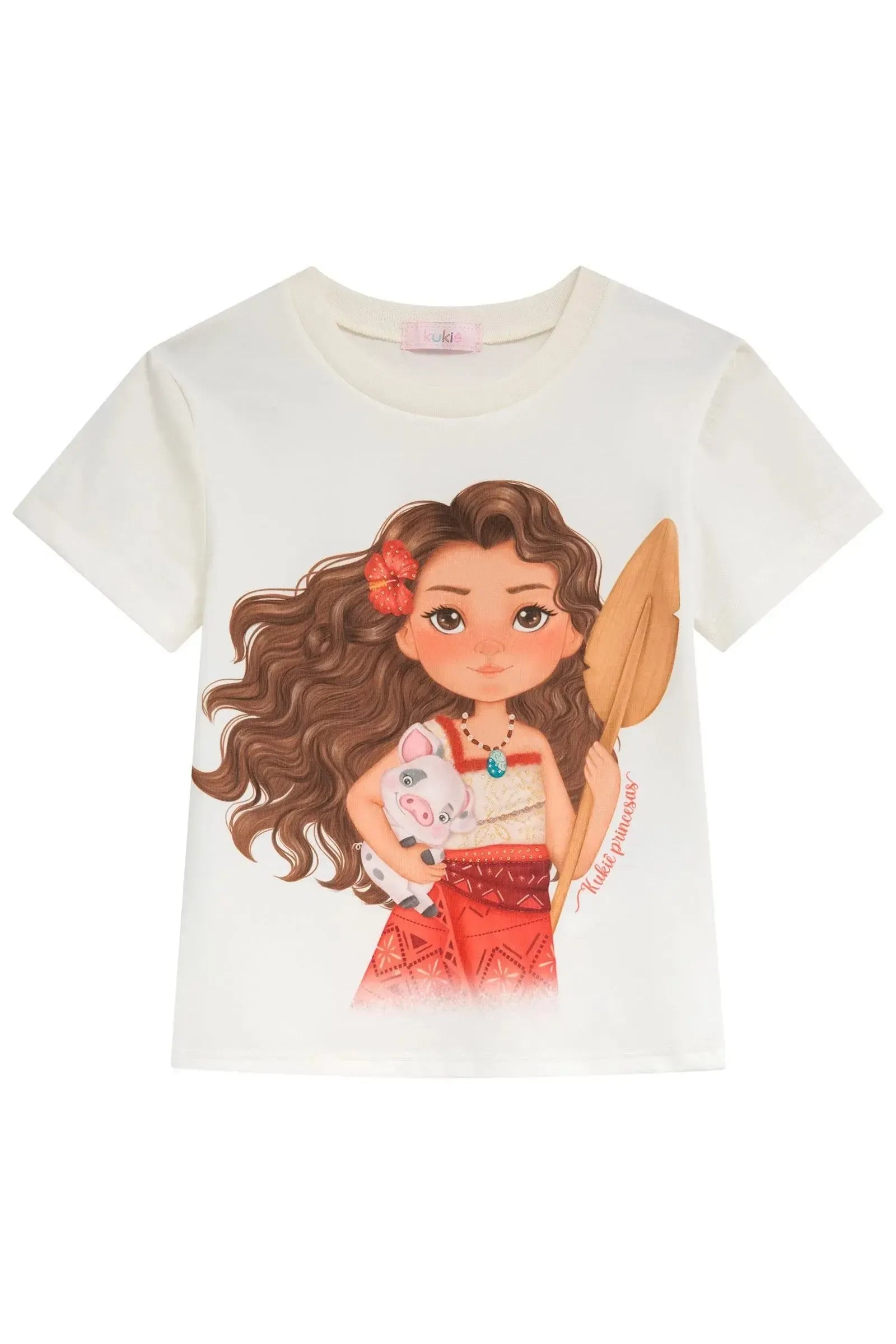 Blusa em Meia Malha 96795 Kukiê Infantil Menina