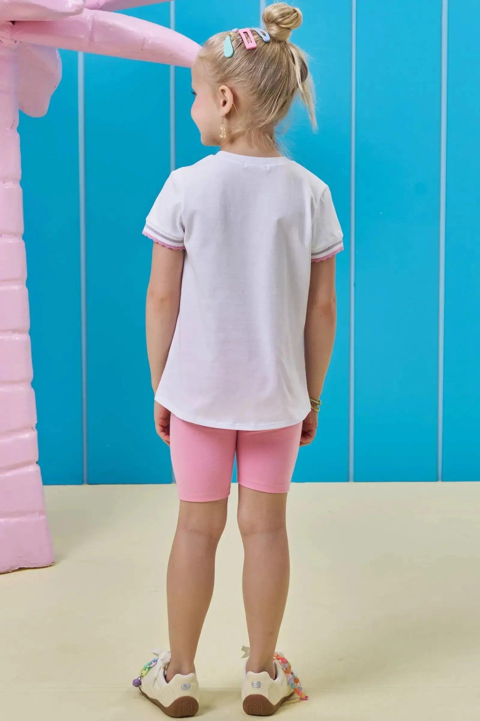 Blusa em Meia Malha 97029 Kukiê Infantil Menina