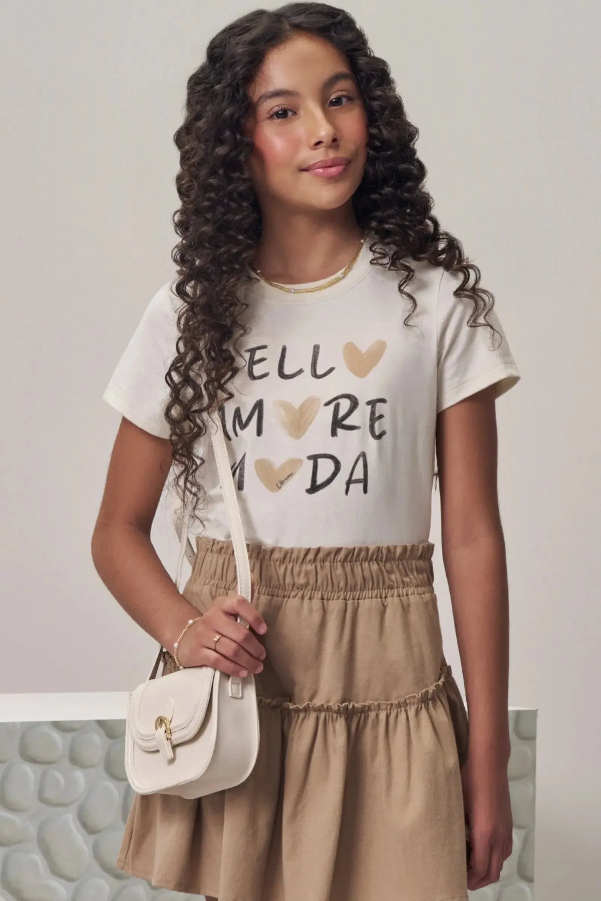 Blusa em Meia Malha 97924 Lilimoon Teen Menina