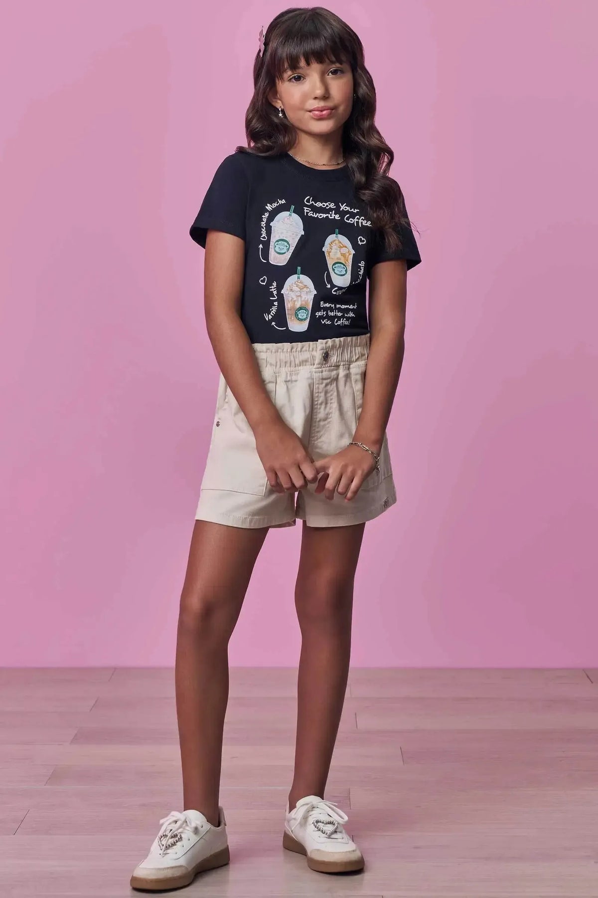 Blusa em Meia Malha 97934 Vic Teen Menina