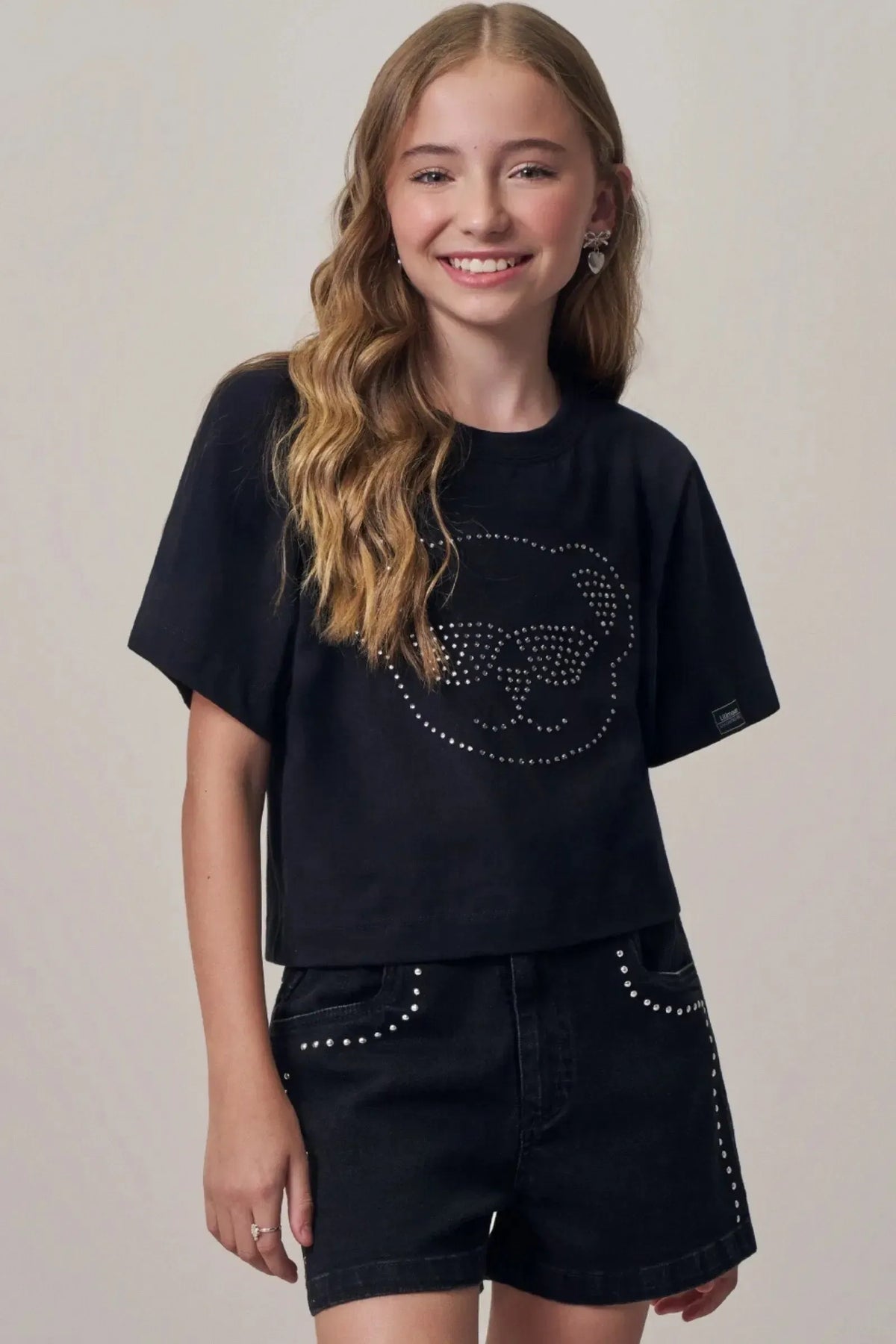 Blusa em Meia Malha 97940 Lilimoon Teen Menina