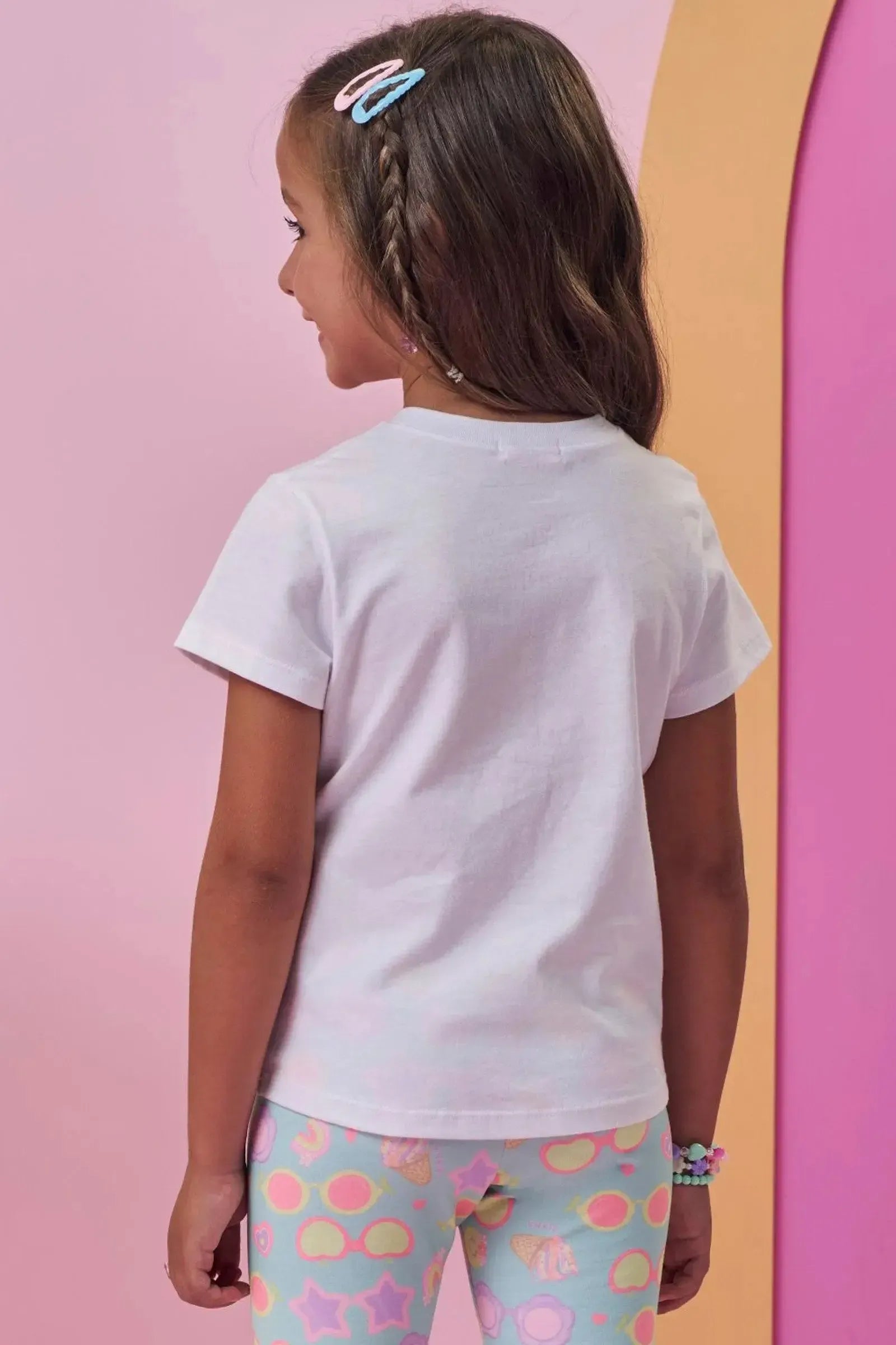 Blusa em Meia Malha 98055 Kukiê Infantil Menina