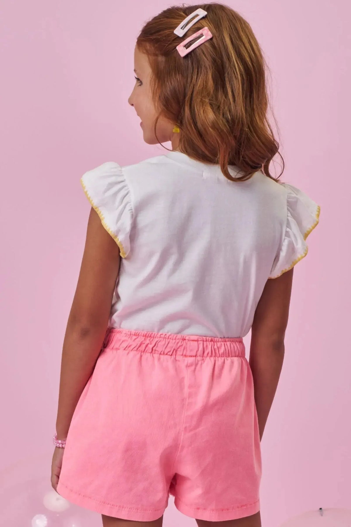 Blusa em Meia Malha 98056 Kukiê Infantil Menina