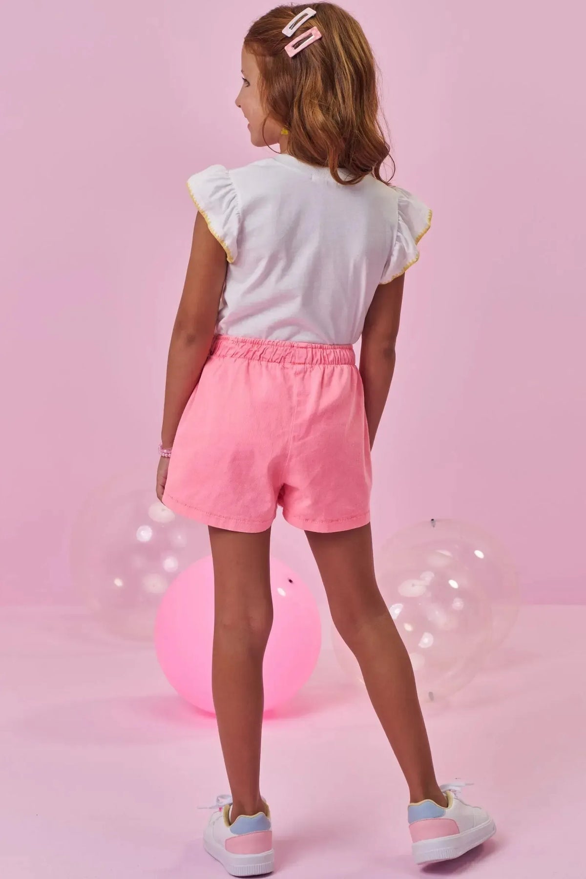 Blusa em Meia Malha 98056 Kukiê Infantil Menina