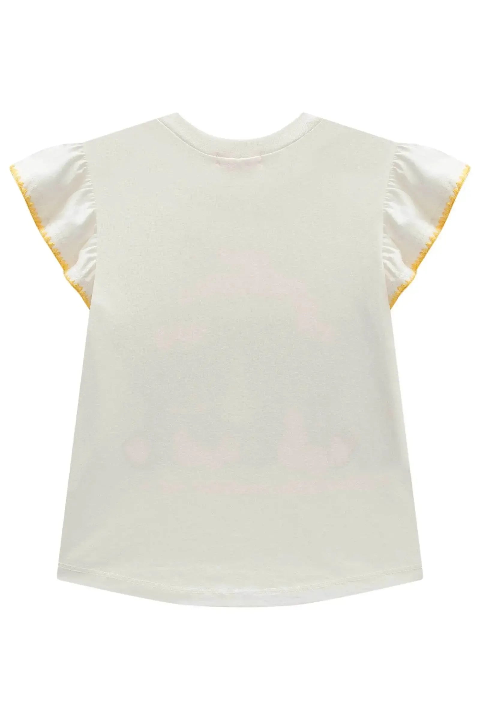 Blusa em Meia Malha 98056 Kukiê Infantil Menina