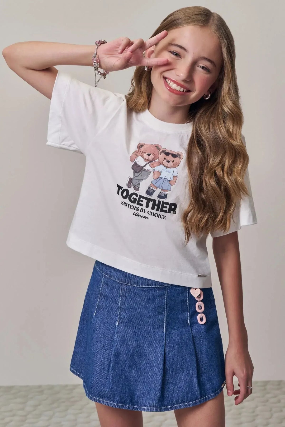 Blusa em Meia Malha 98161 Lilimoon Teen Menina