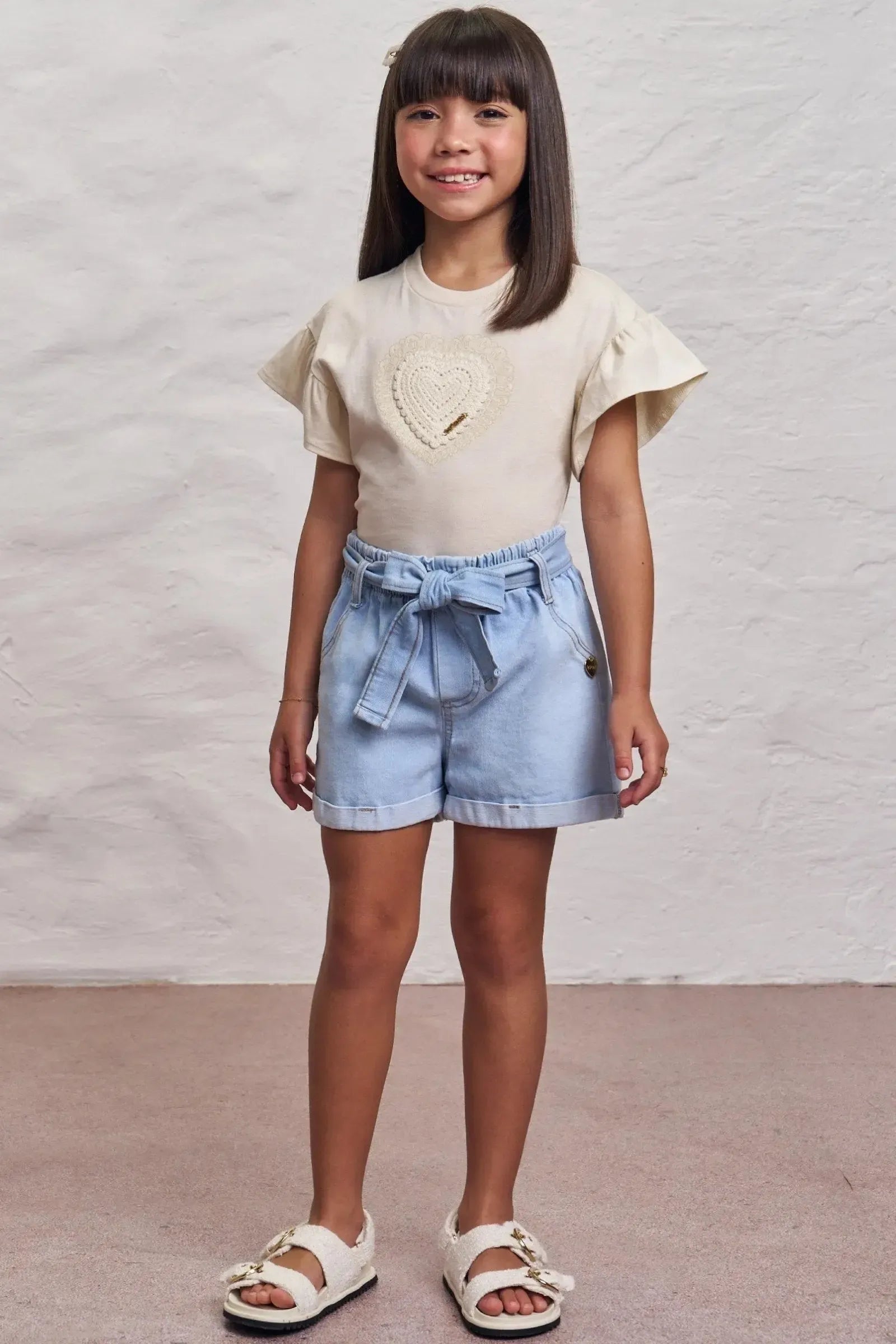 Blusa em Meia Malha 98349 Infanti Infantil Menina